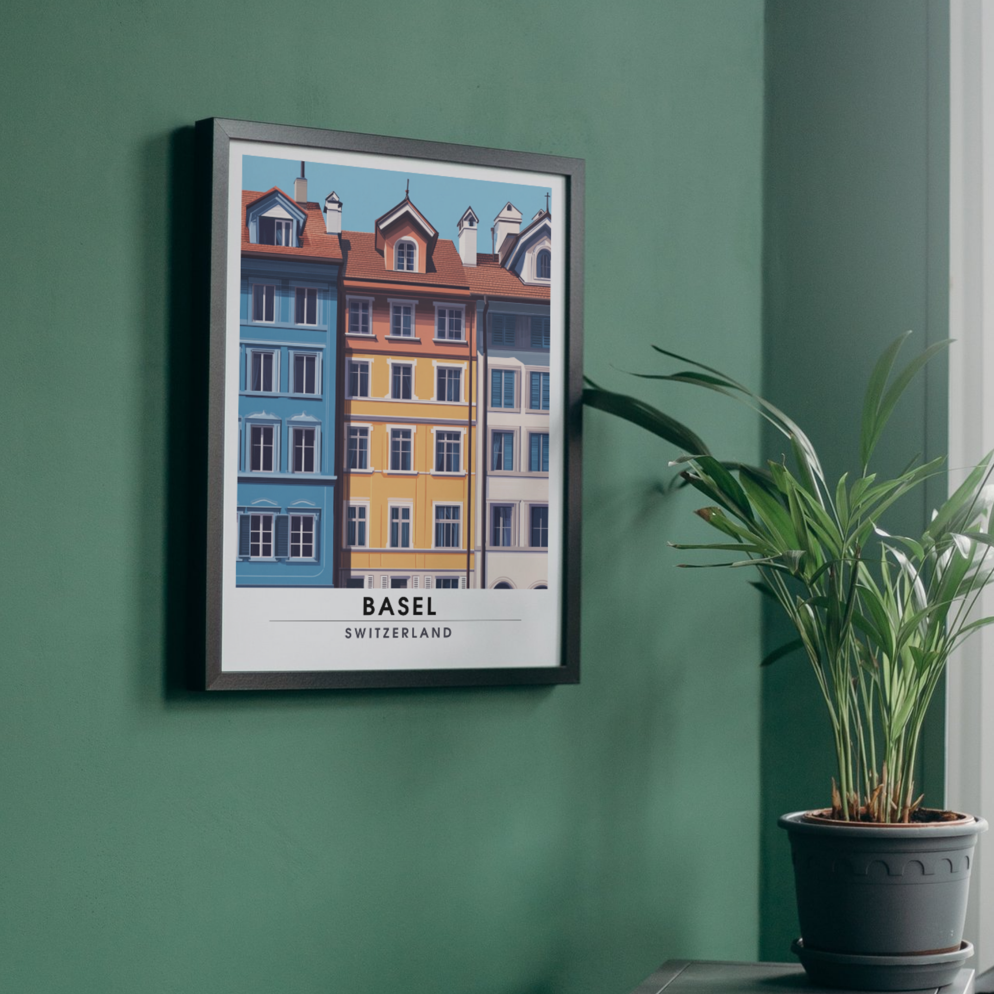 Affiche Bâle | Poster Suisse | Affiche Suisse