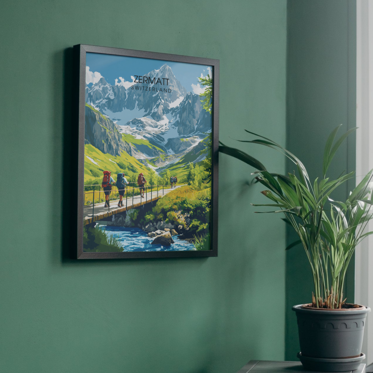 Affiche Zermatt | Impression Suisse | Affiche Suisse