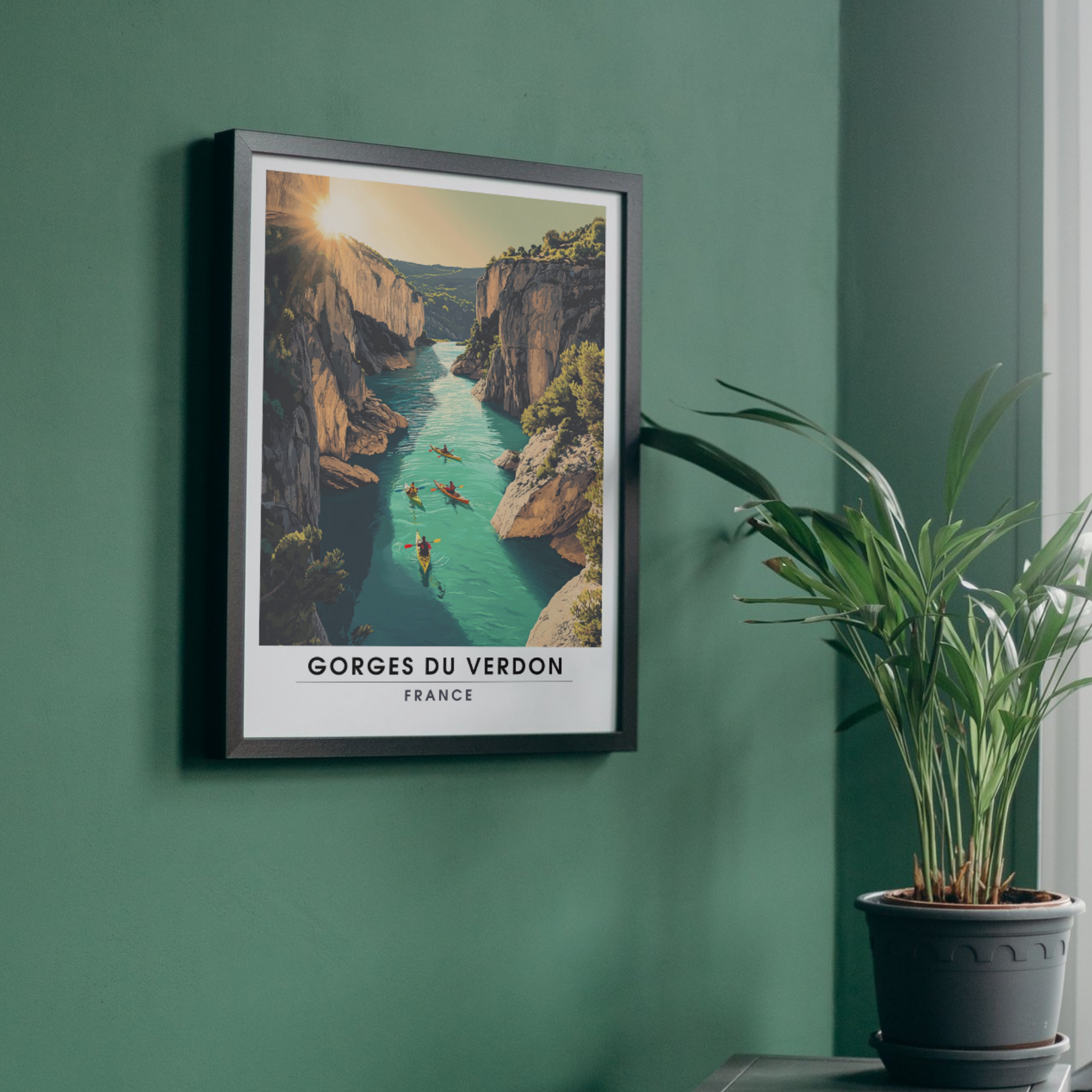 Affiche Gorges du Verdon | Impression France  |  Affiche France