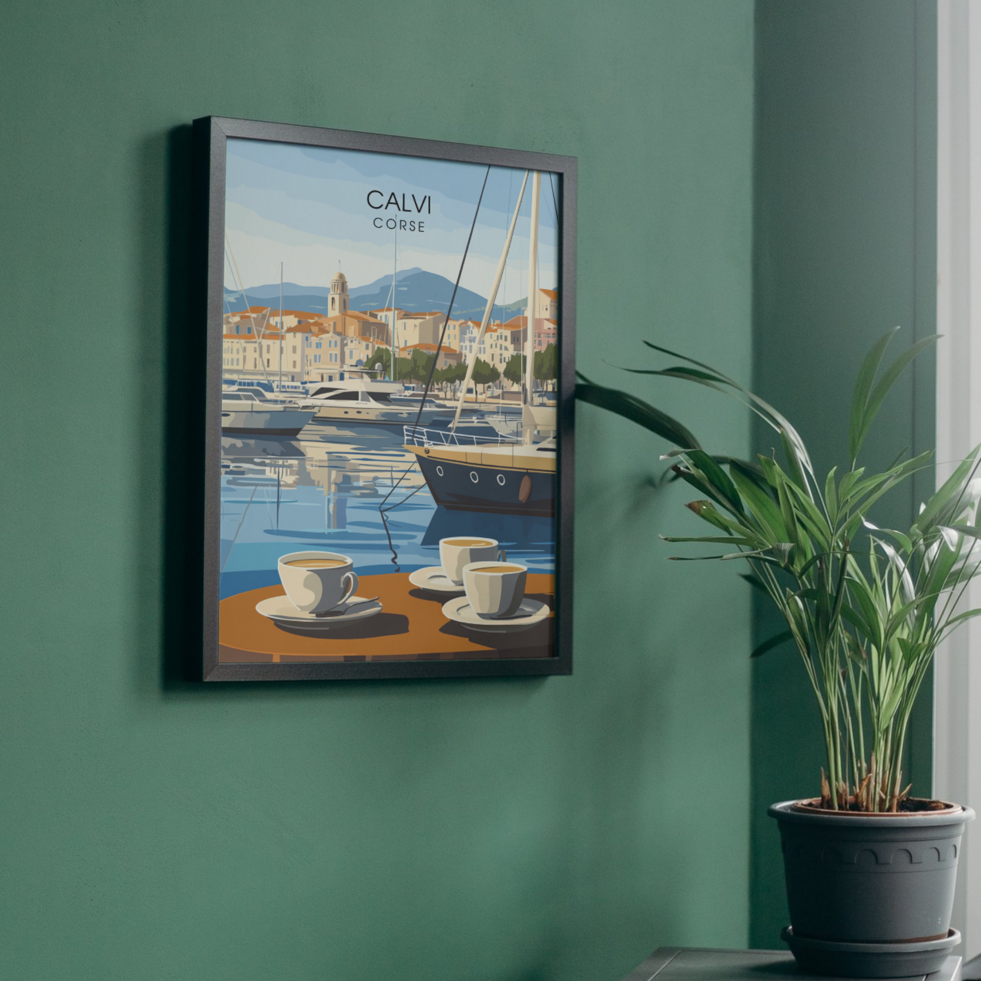 Affiche Calvi | Impression Corse | Affiche Corse