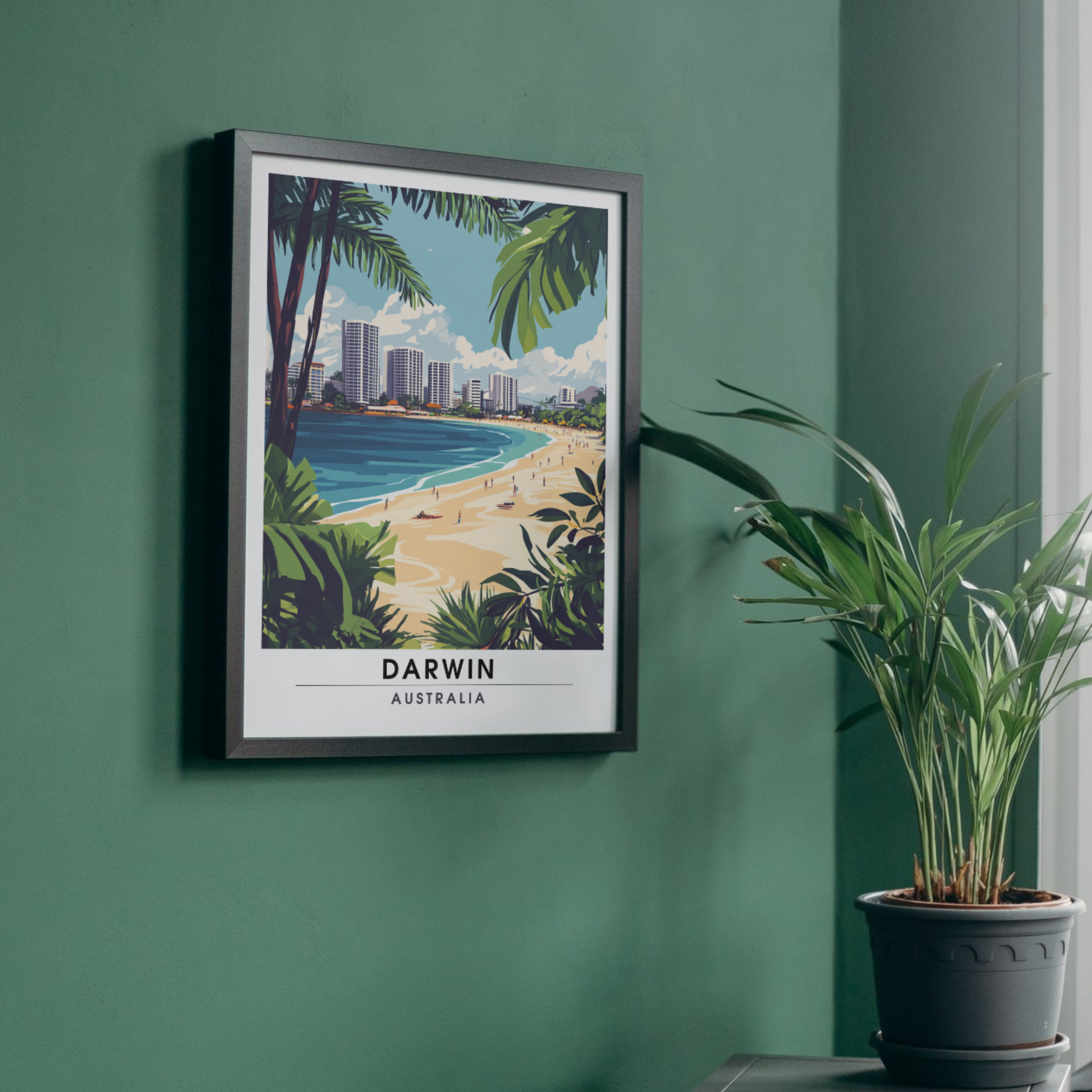 Affiche Darwin | Poster Australie | Affiche Australie