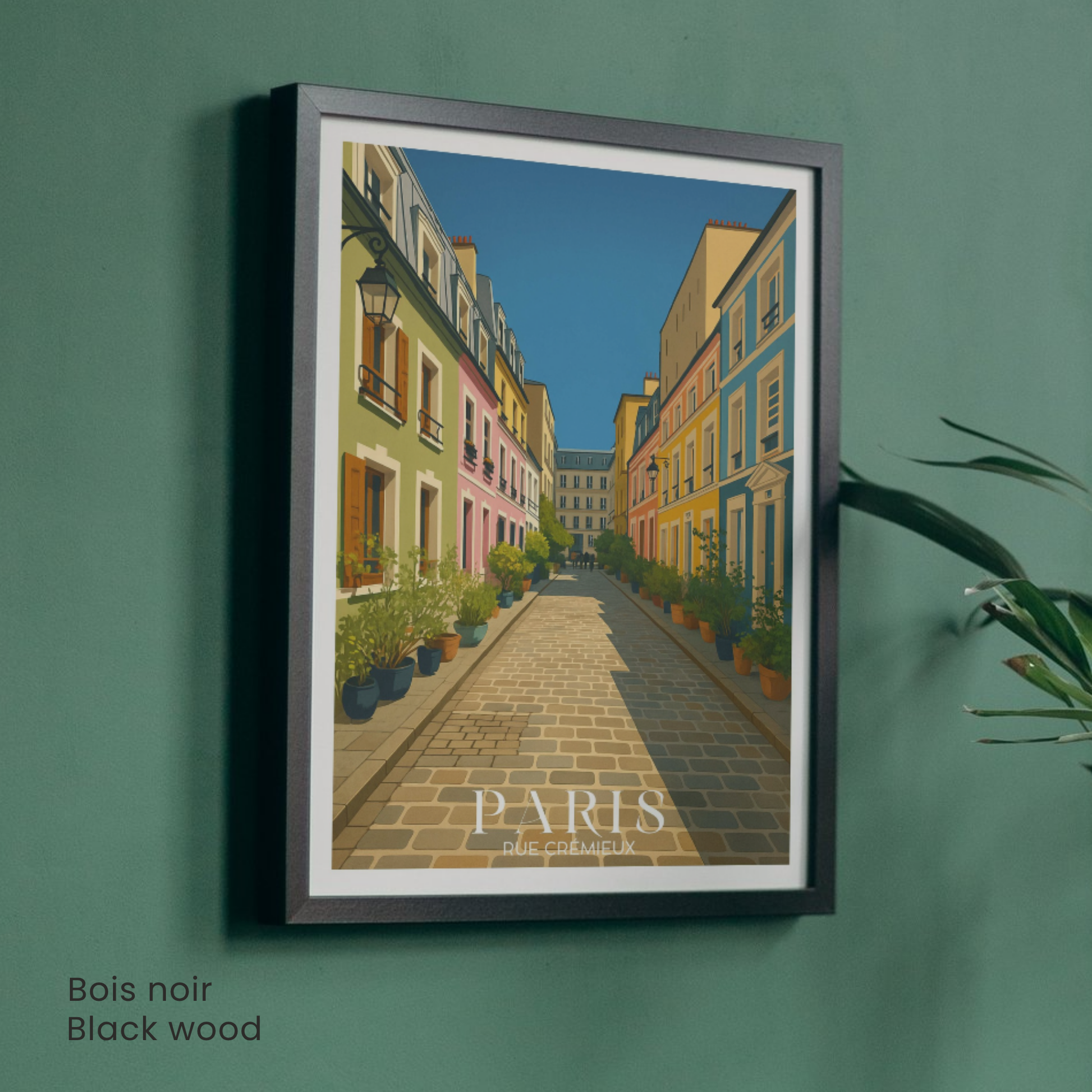 Affiche Paris | Impression Rue Crémieux | Affiche France