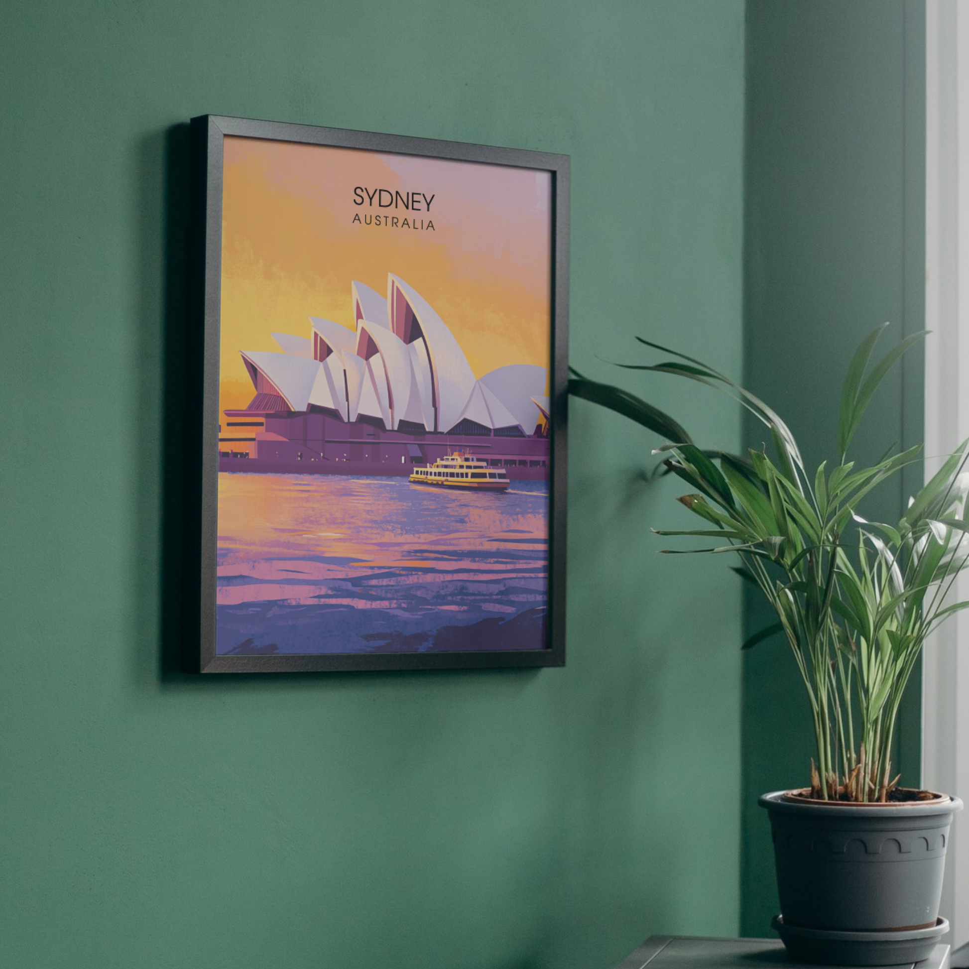 Affiche Sydney | Impression de voyage Australie | Affiche Australie