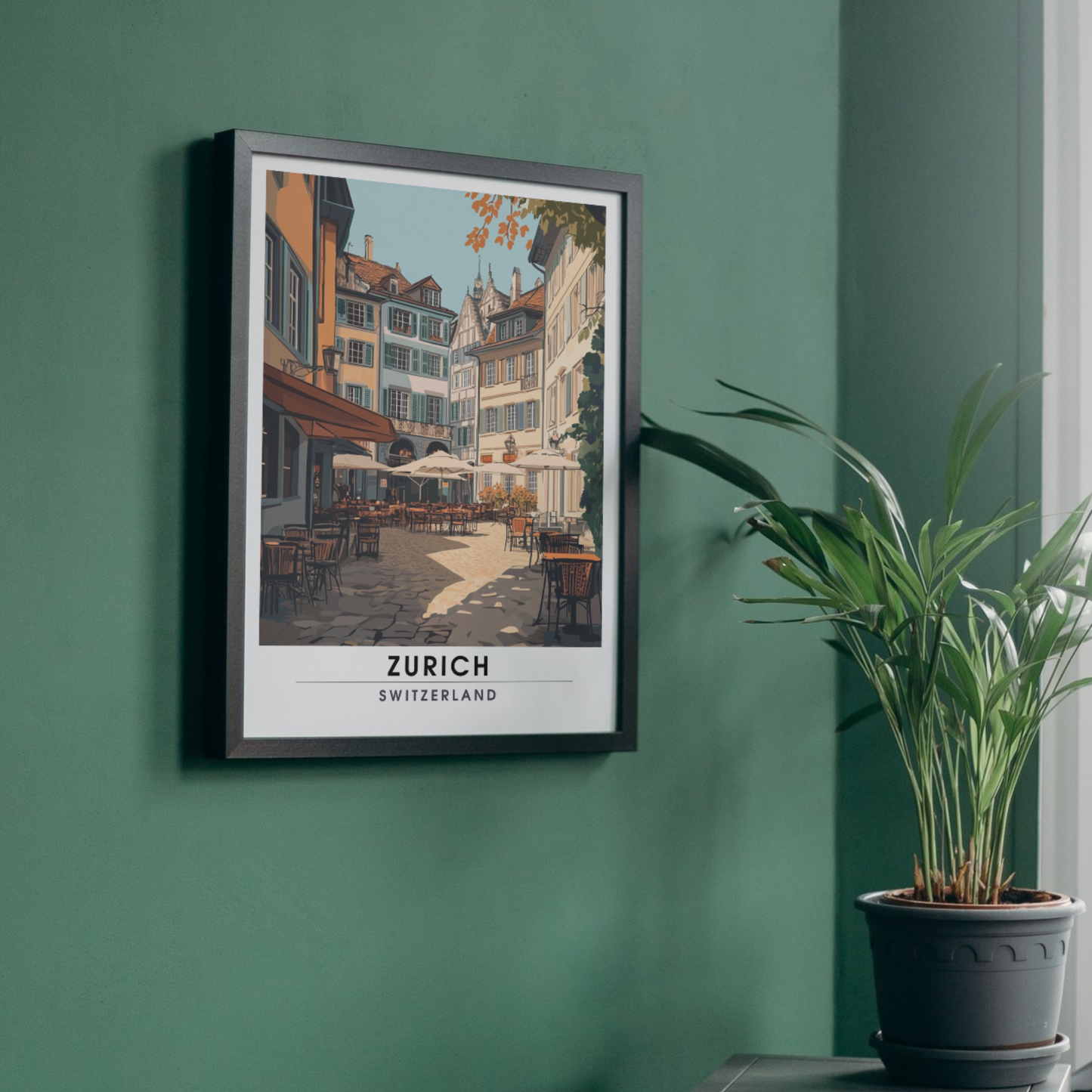 Affiche Zurich | Poster Suisse | Affiche Suisse