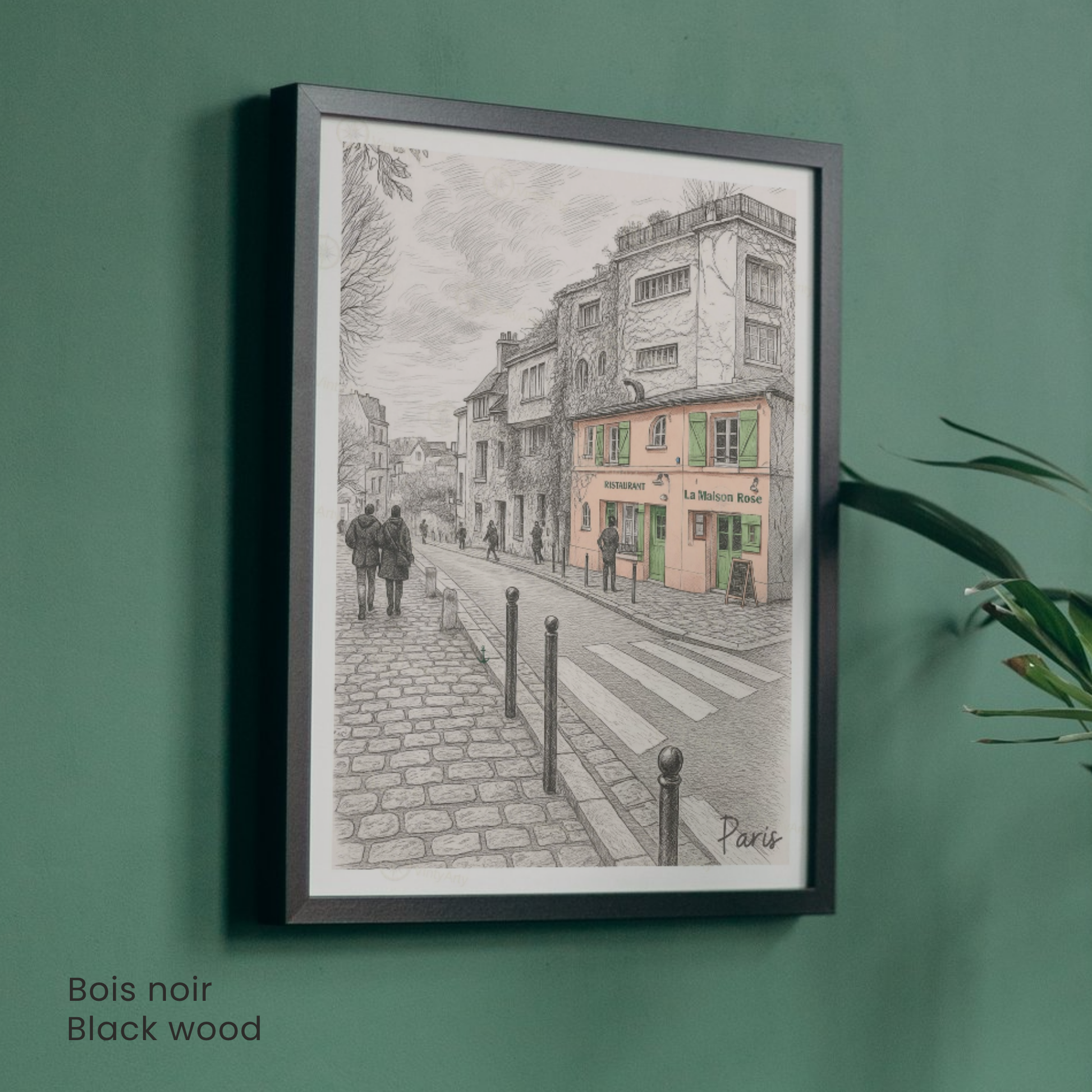 Affiche Paris | Impression déco Montmartre - Sacré Cœur | Affiche France