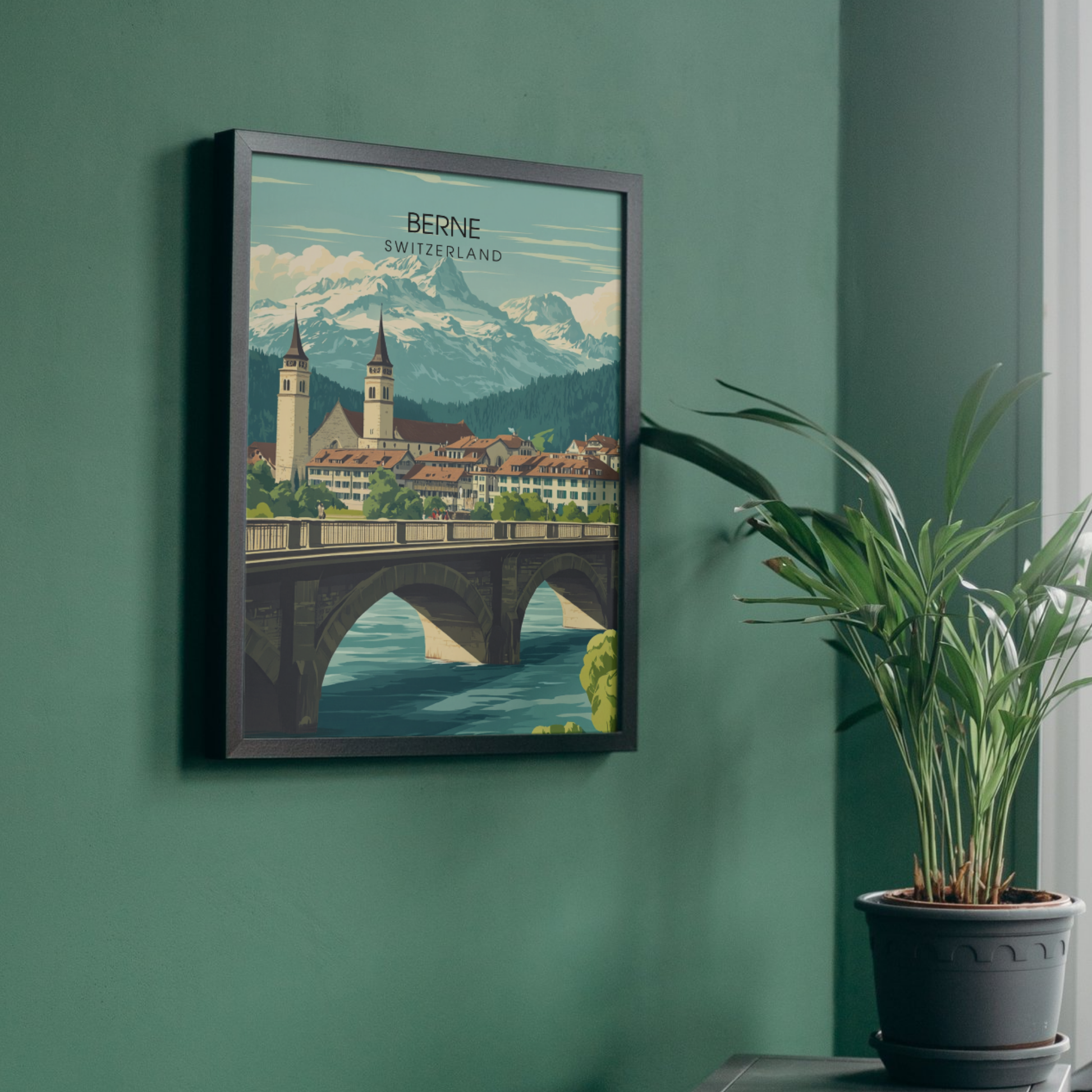Affiche Berne | Poster Murale de Suisse | Affiche Suisse