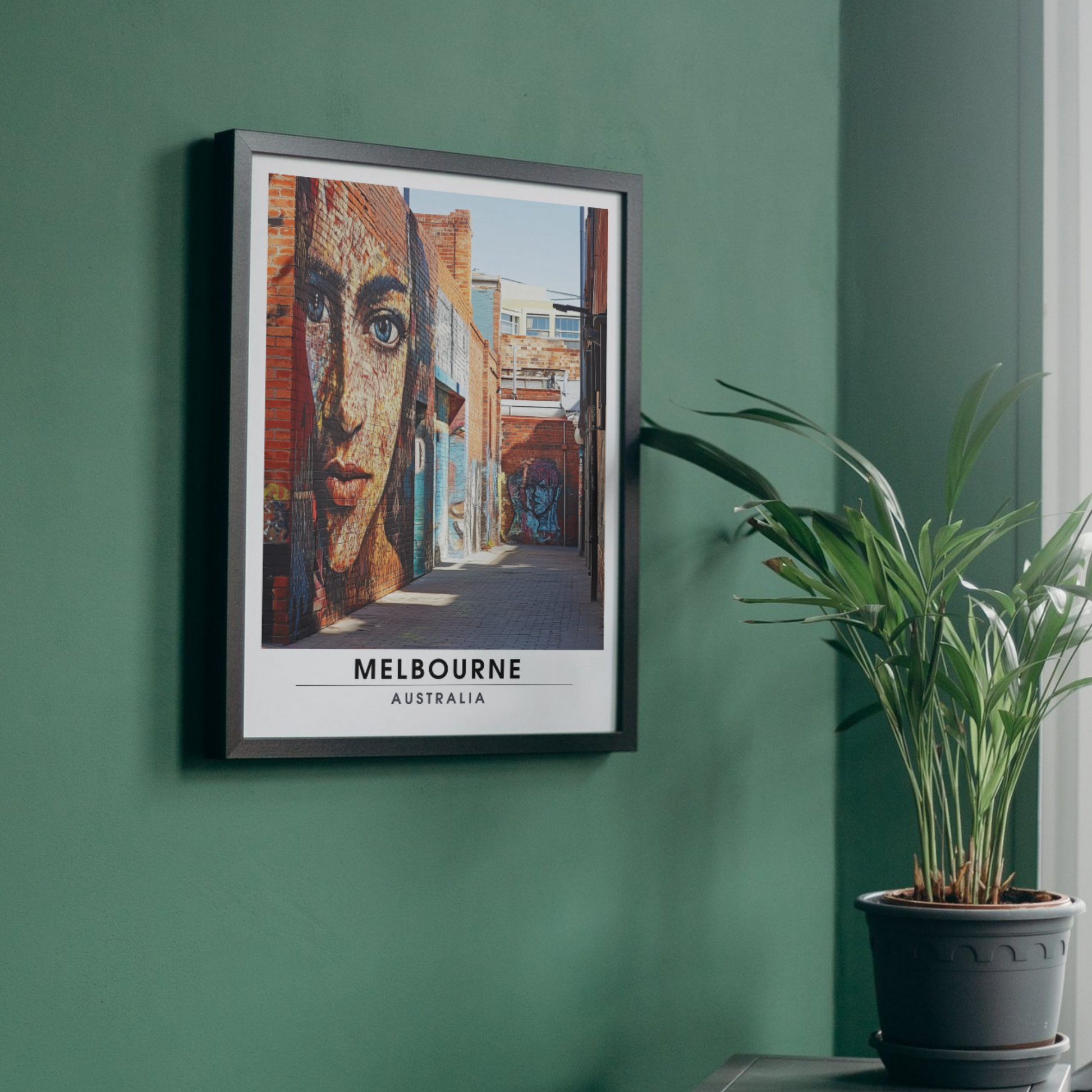 Affiche Melbourne | Impression Australie | Affiche Australie