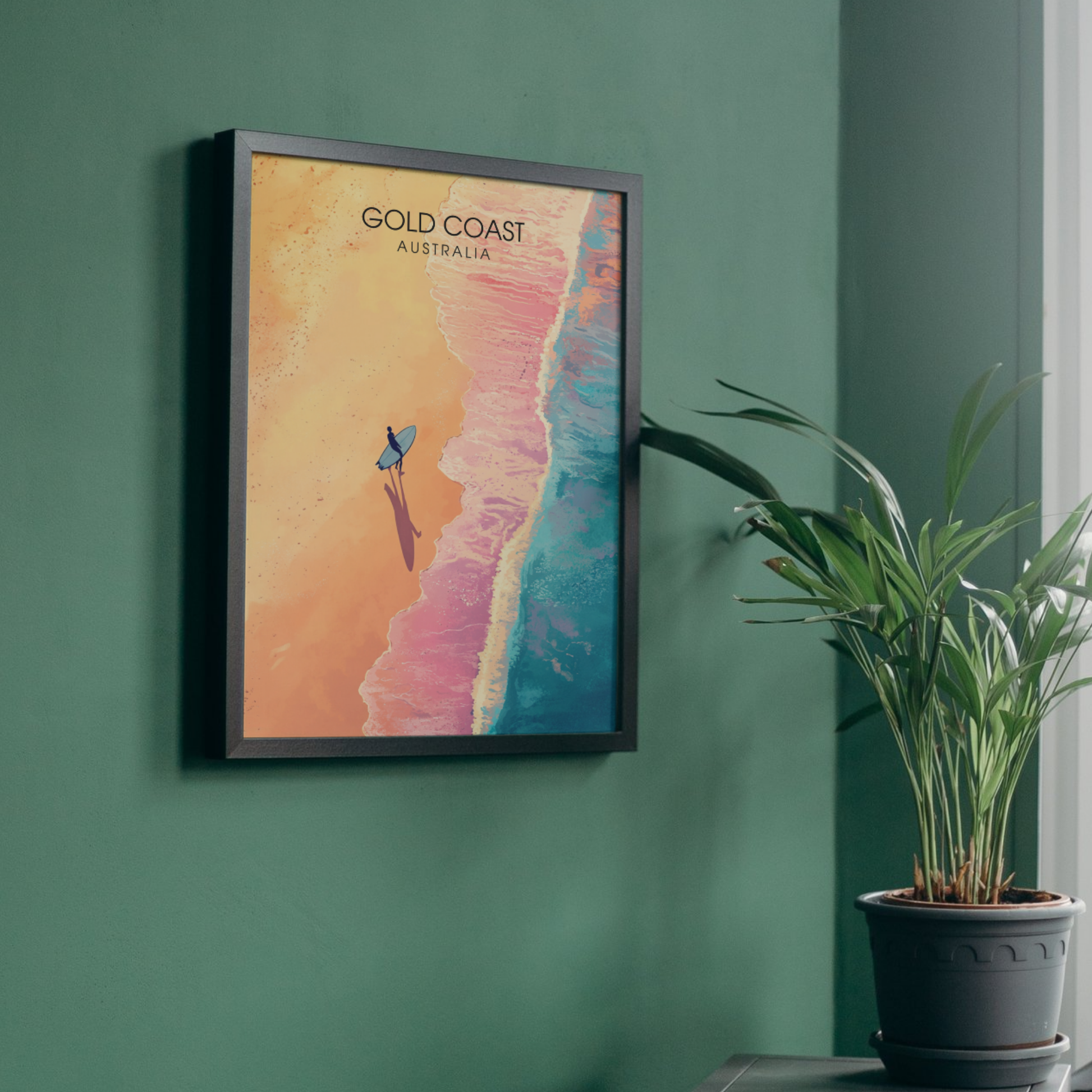 Affiche Côte d'Or | Poster Murale Australie | Affiche Australie