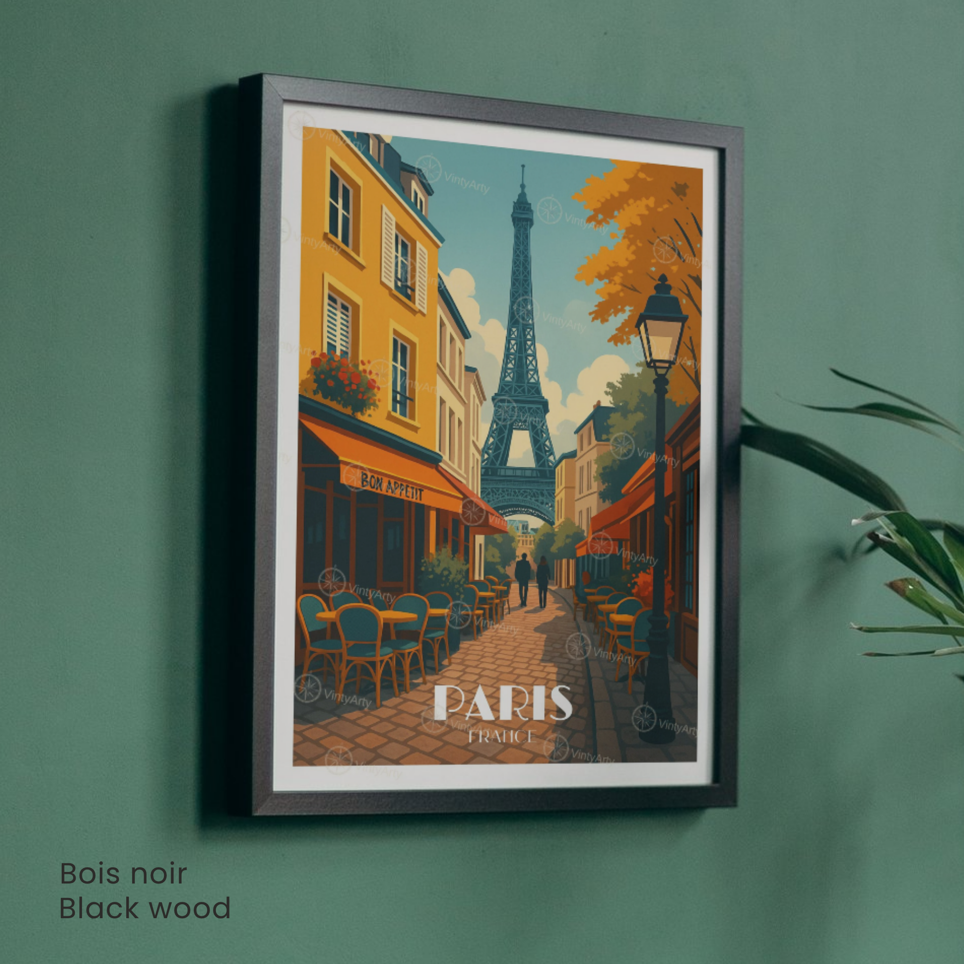 Affiche Paris | Impression déco Tour Eiffel | Affiche France