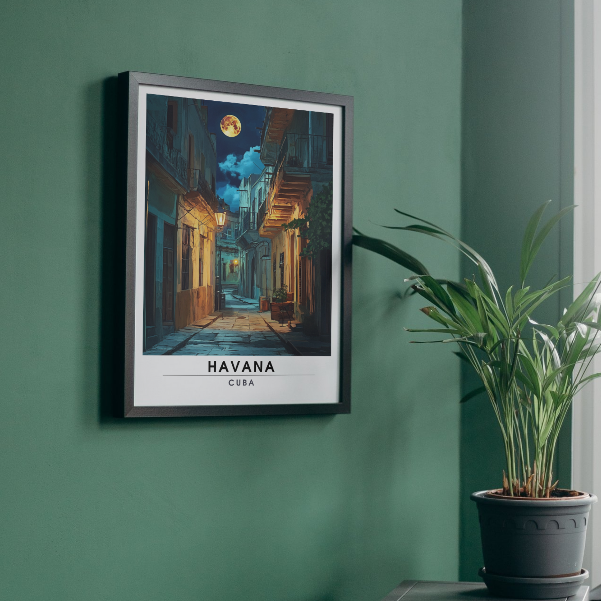 Affiche Havana | Impression Cuba | Affiche Cuba