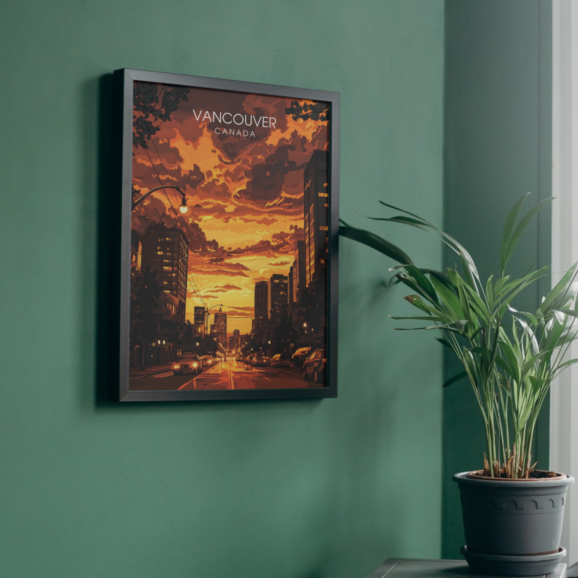 Affiche Vancouver | Impression Canada | Affiche Canada