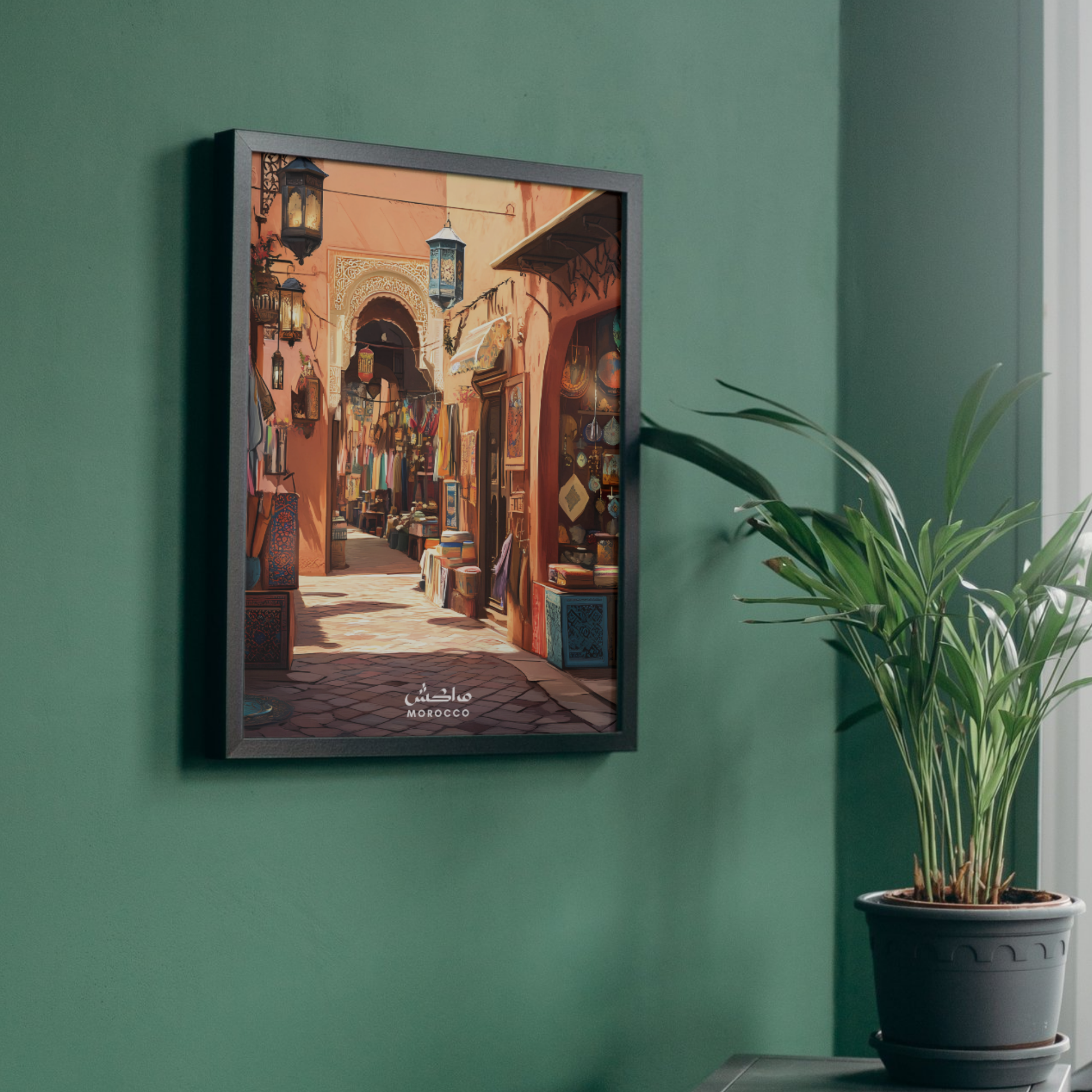 Affiche Marrakech | Poster Maroc | Affiche Maroc