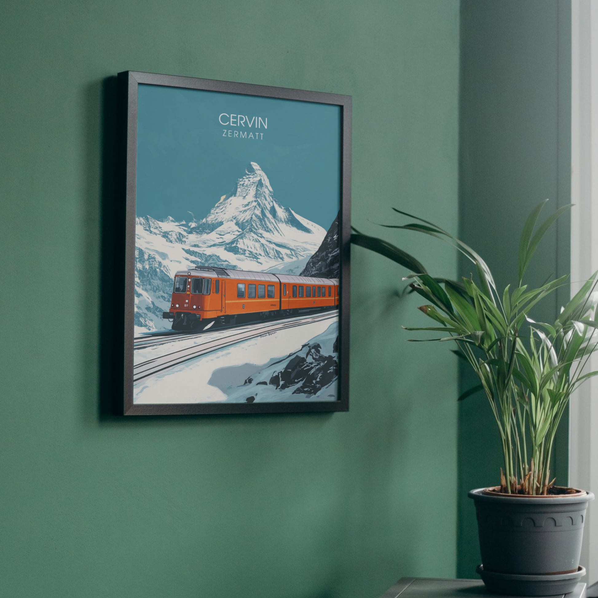 Affiche Cervin | Impression Suisse | Affiche Suisse