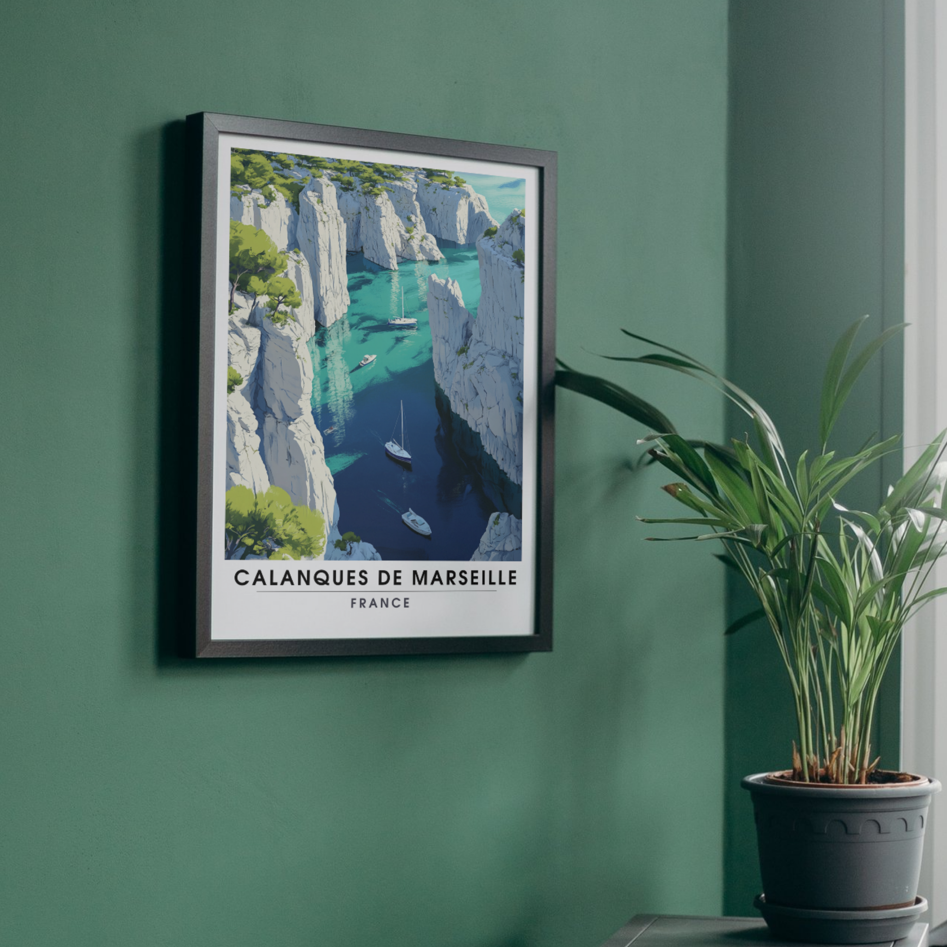 Affiche Calanques de Marseille | Impression france | france