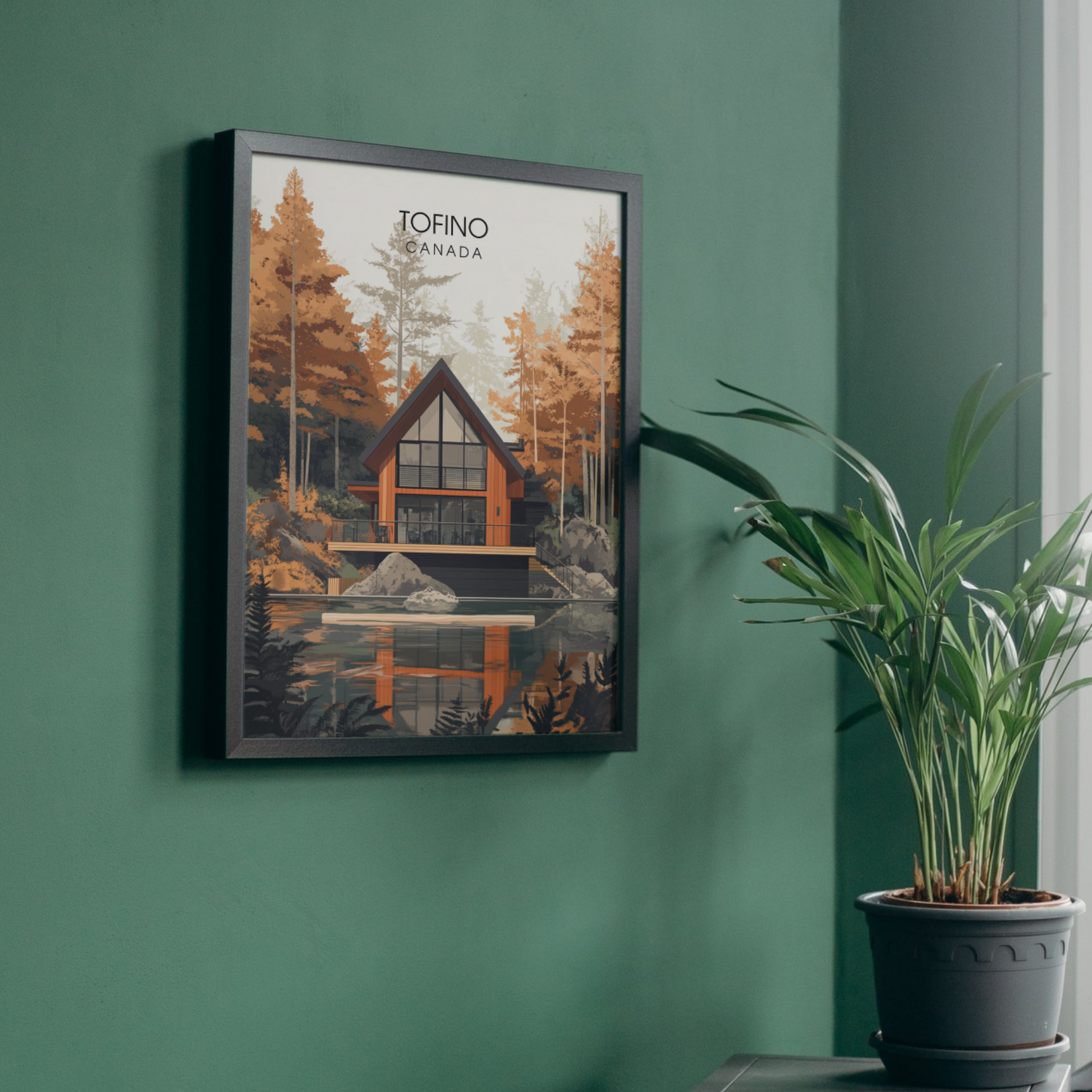 Affiche Tofino | Impression de voyage Canada | Affiche Canada