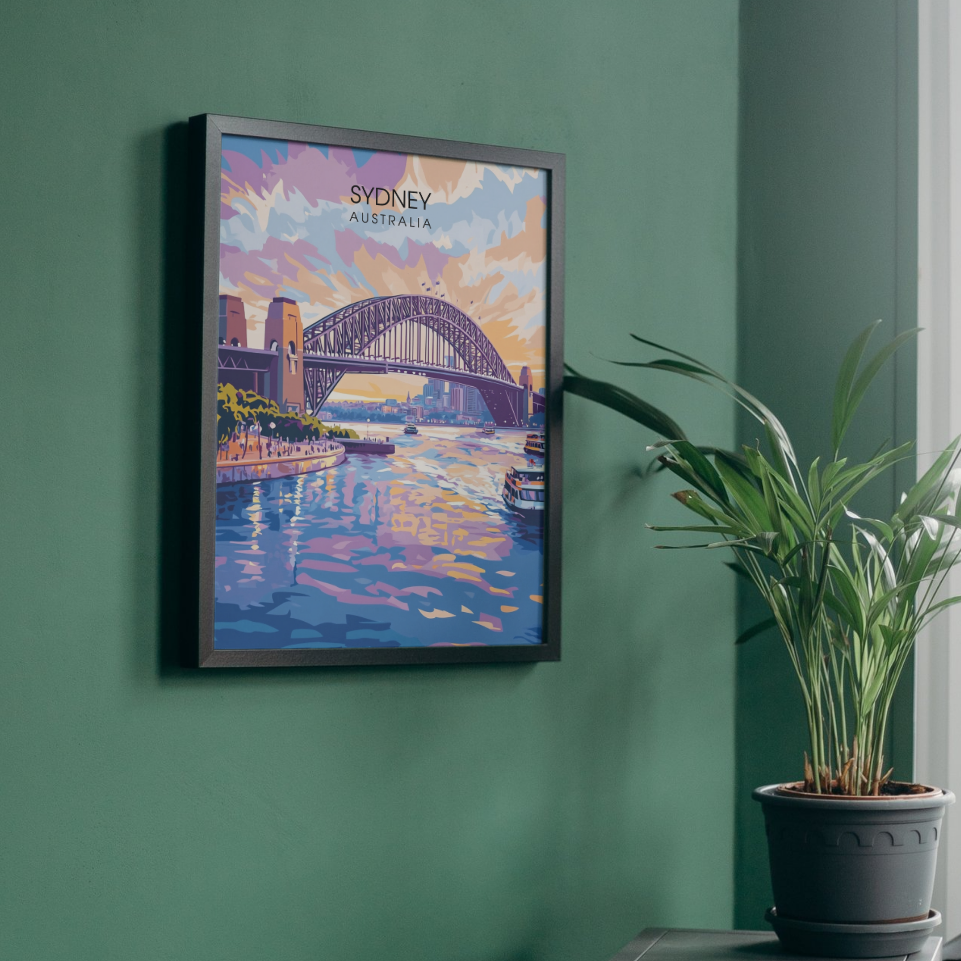 Affiche Sydney | Poster décoratif Australie | Affiche Australie