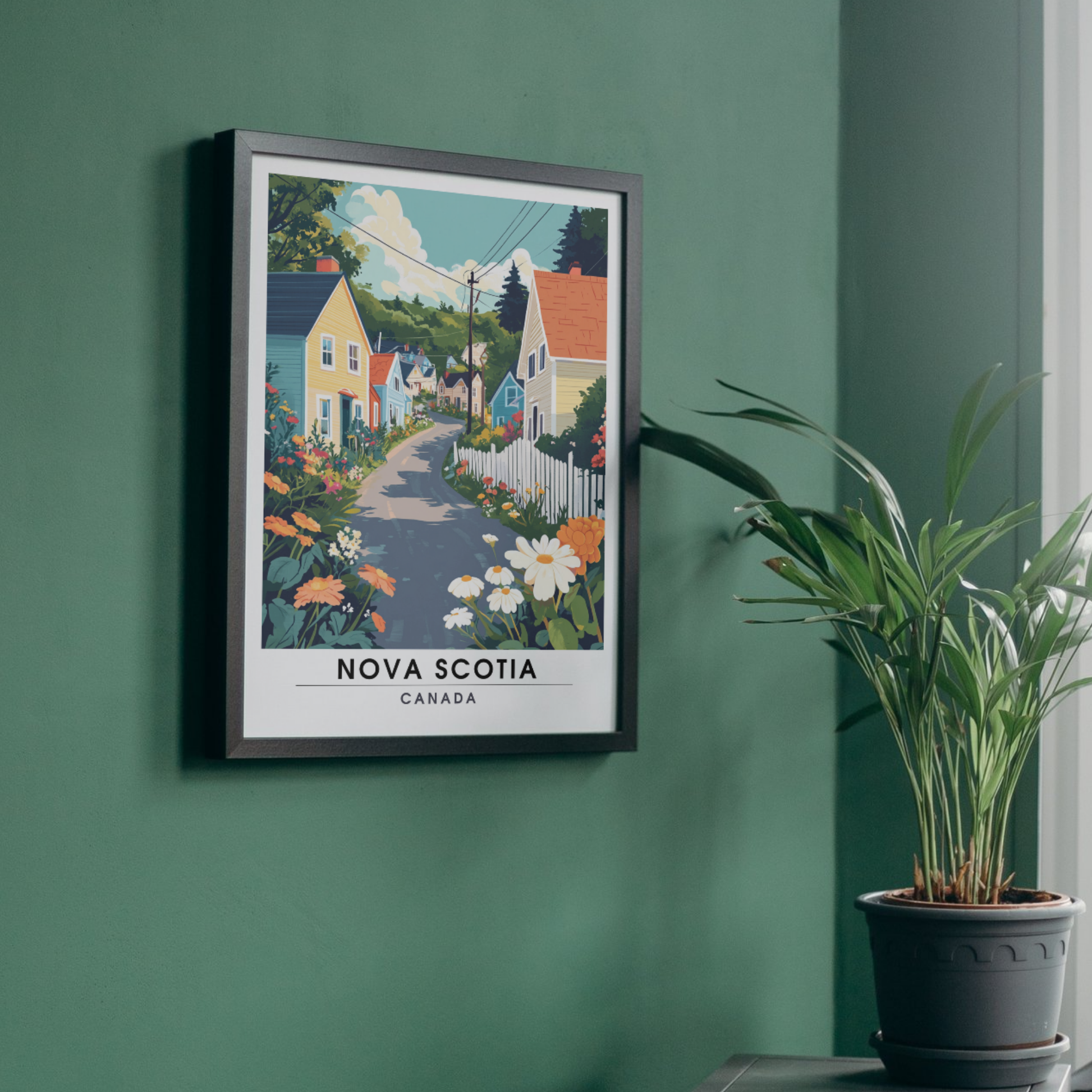 Affiche Nouvelle Écosse | Poster Murale Canada | Affiche Canada