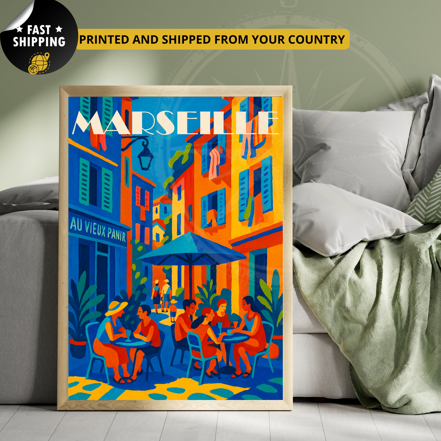 Affiche Marseille