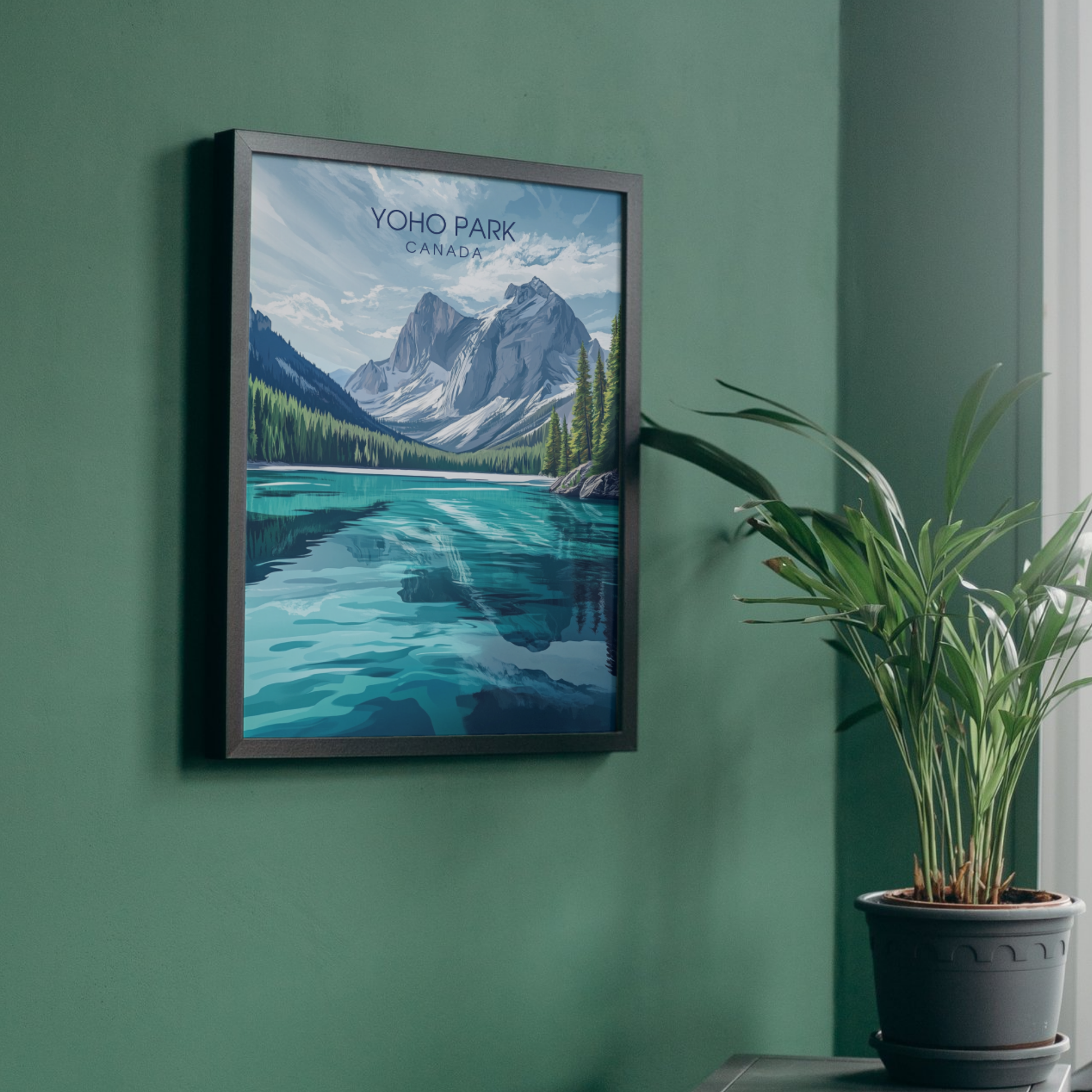 Affiche Parc national de Yoho | Impression Canada | Affiche Canada