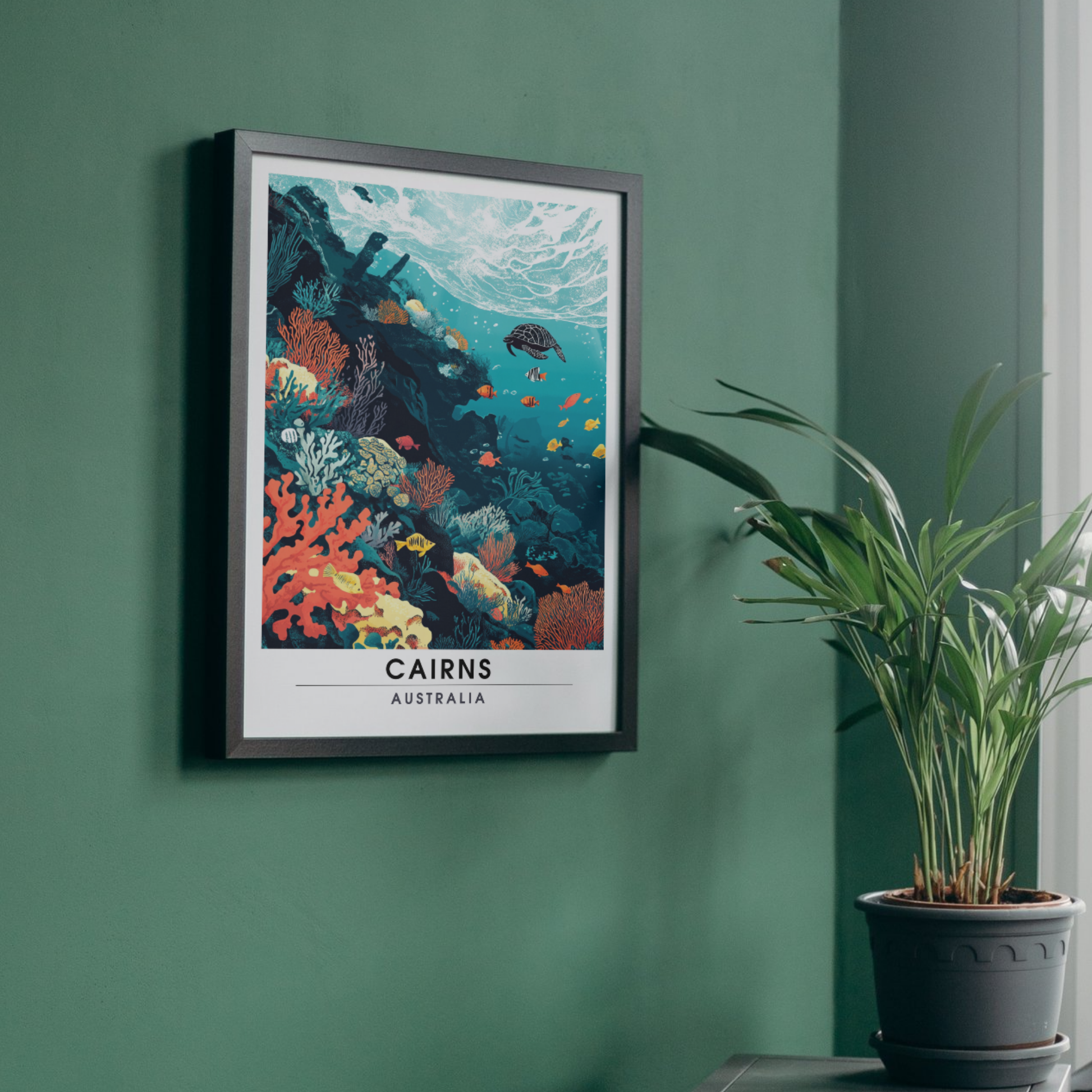 Affiche Cairns | Impression Australie | Affiche Australie