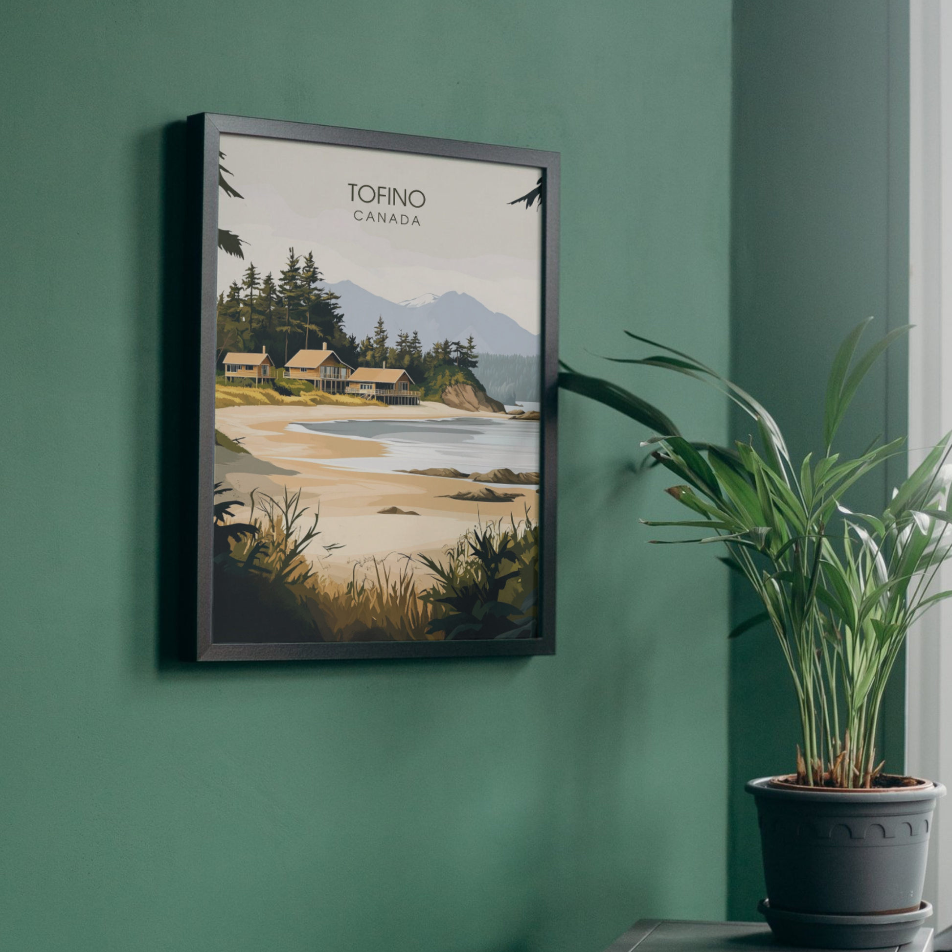 Affiche Tofino | Poster décoratif Canada | Affiche Canada