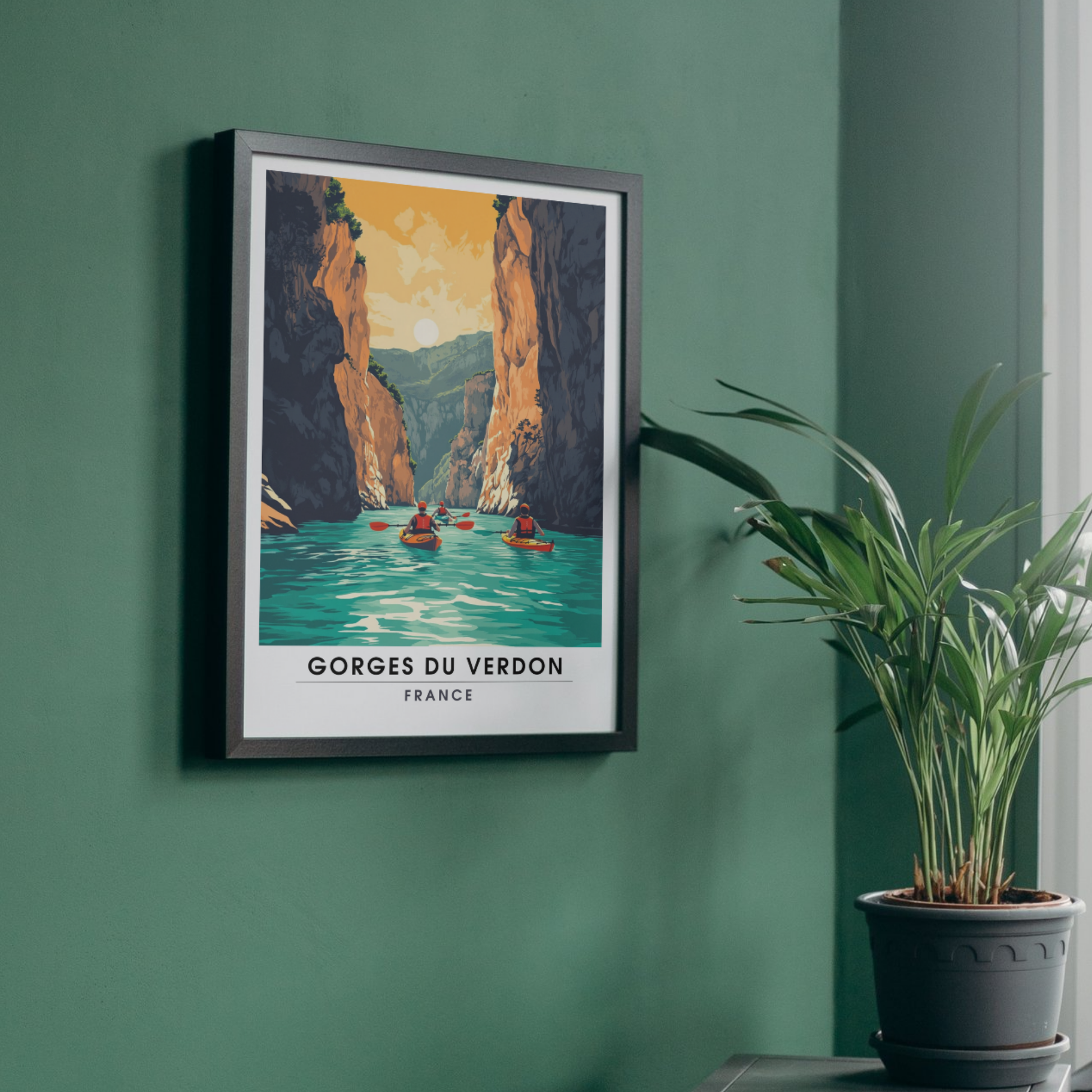 Affiche Gorges du Verdon | Impression France  |  Affiche France