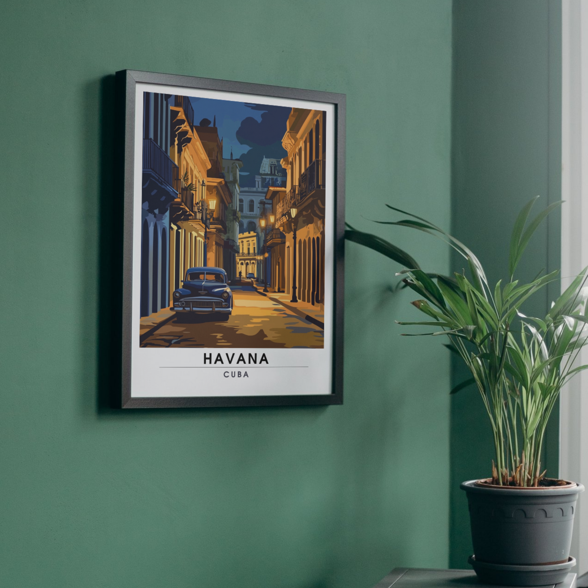 Affiche Havana | Poster Cuba | Affiche Cuba