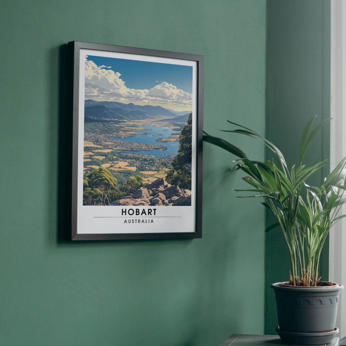 Affiche Hobart | Poster Australie | Affiche Australie