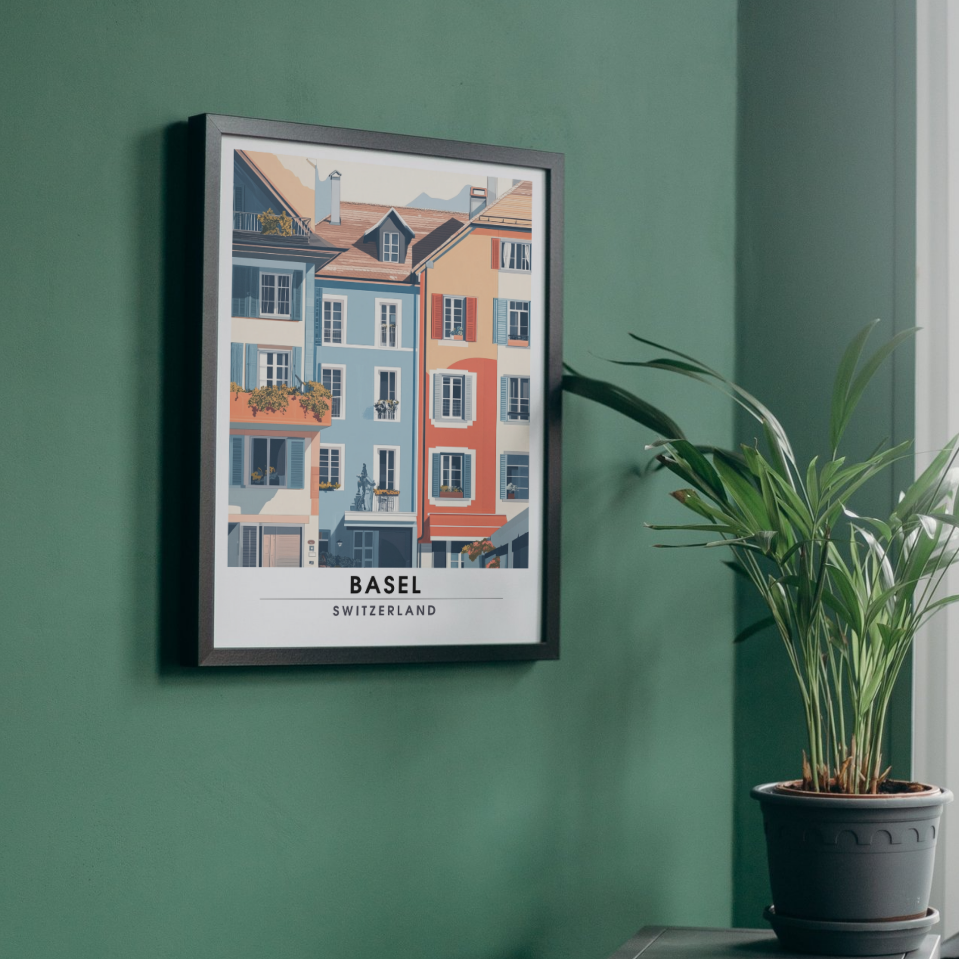 Affiche Bâle | Impression Suisse | Affiche Suisse