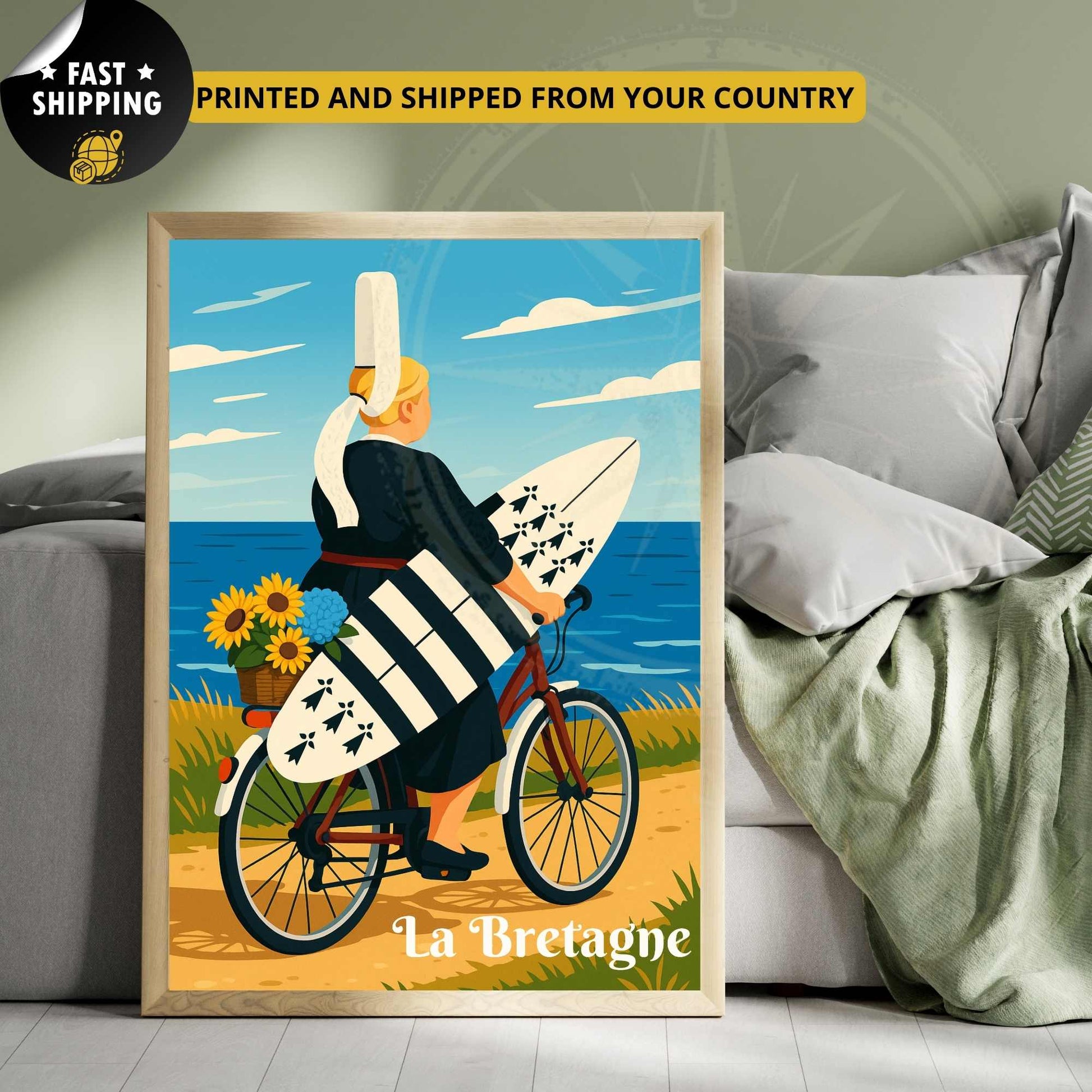 Affiche Bretagne | Impression Bretagne | France