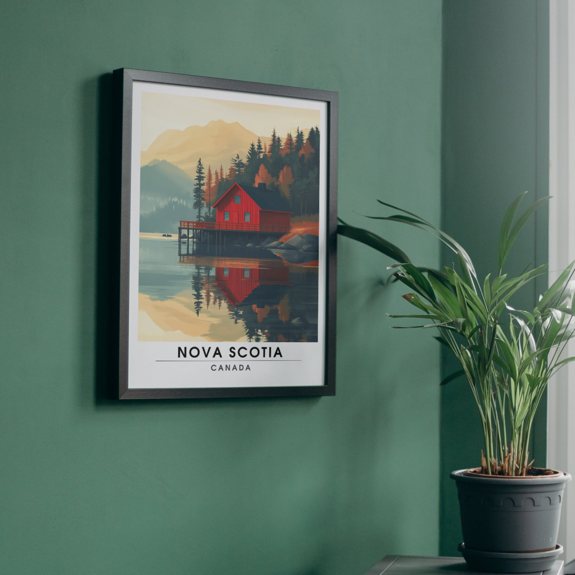 Affiche Nouvelle Écosse | Poster Canada | Affiche Canada