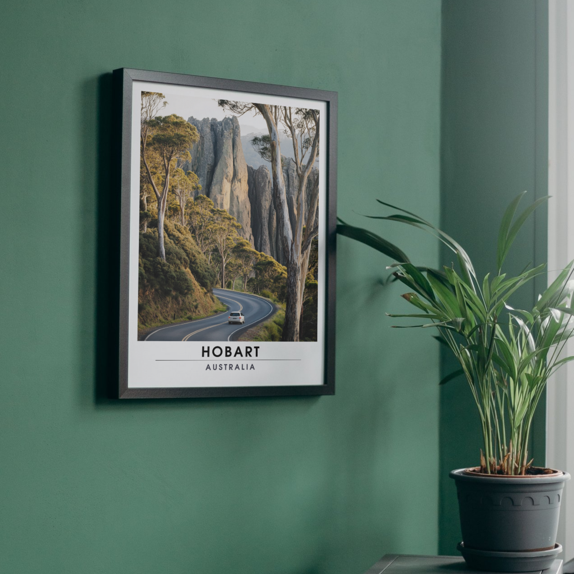 Affiche Hobart | Poster de voyage Australie | Affiche Australie