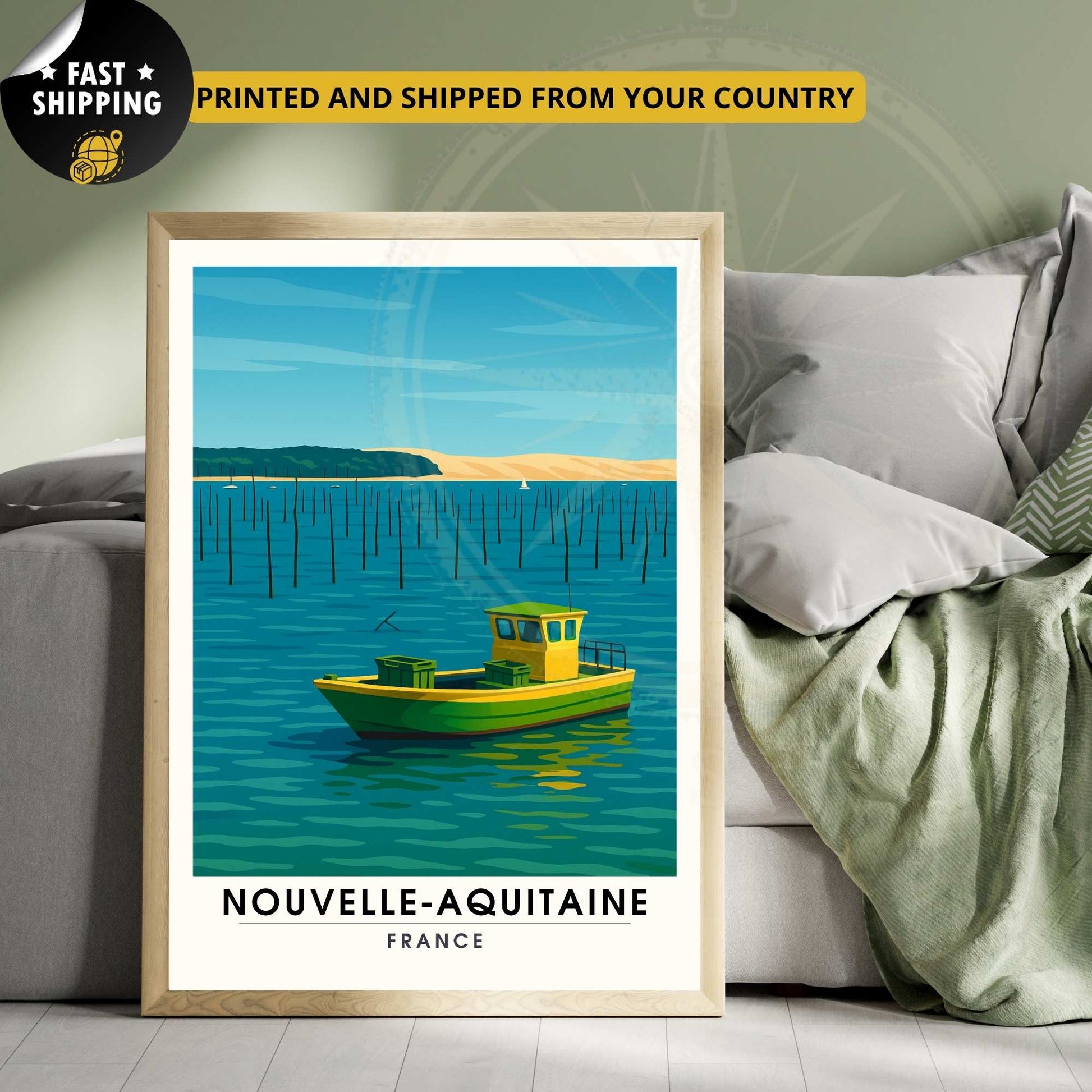 Affiche Nouvelle Aquitaine