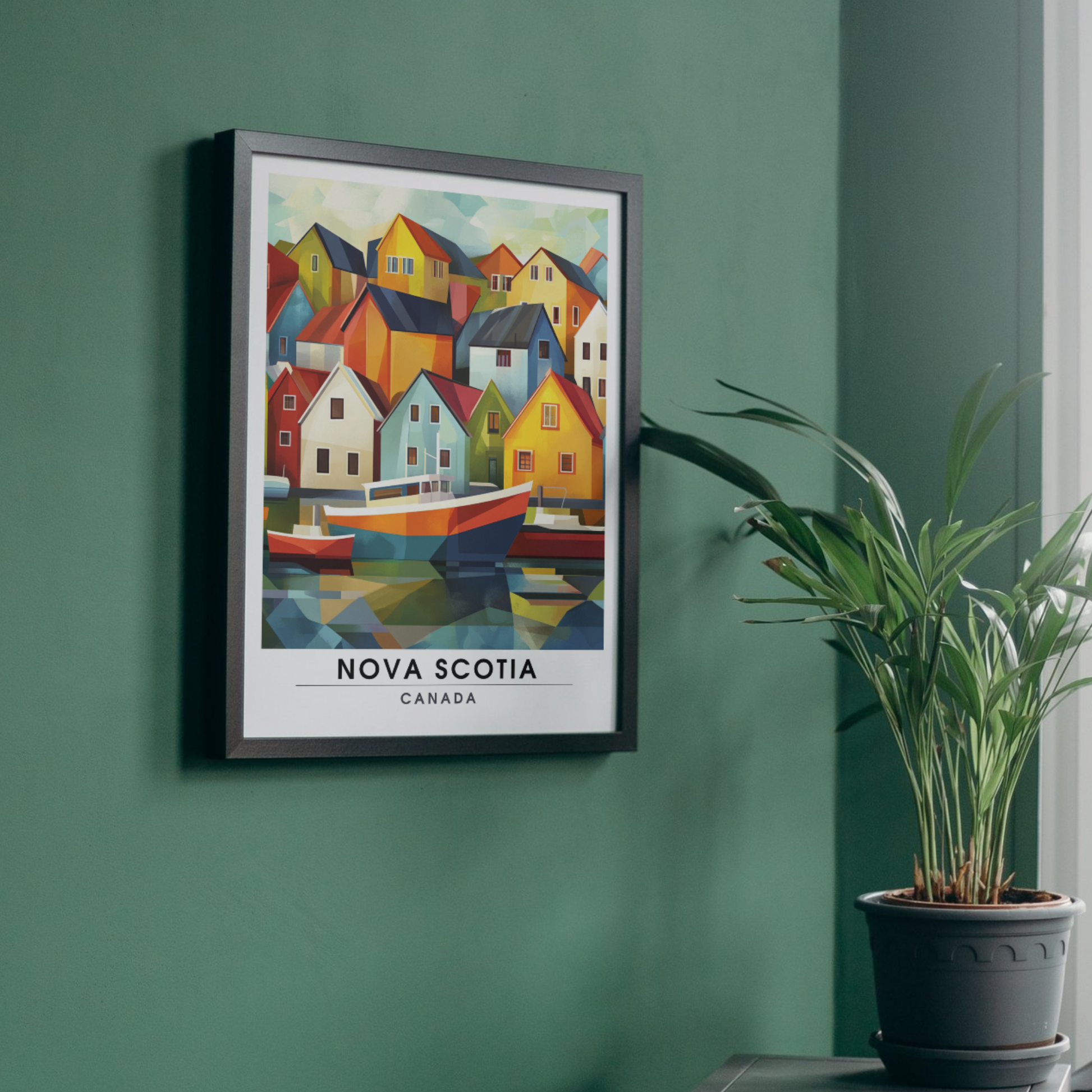 Affiche Nouvelle Écosse | Poster décoratif Canada | Affiche Canada