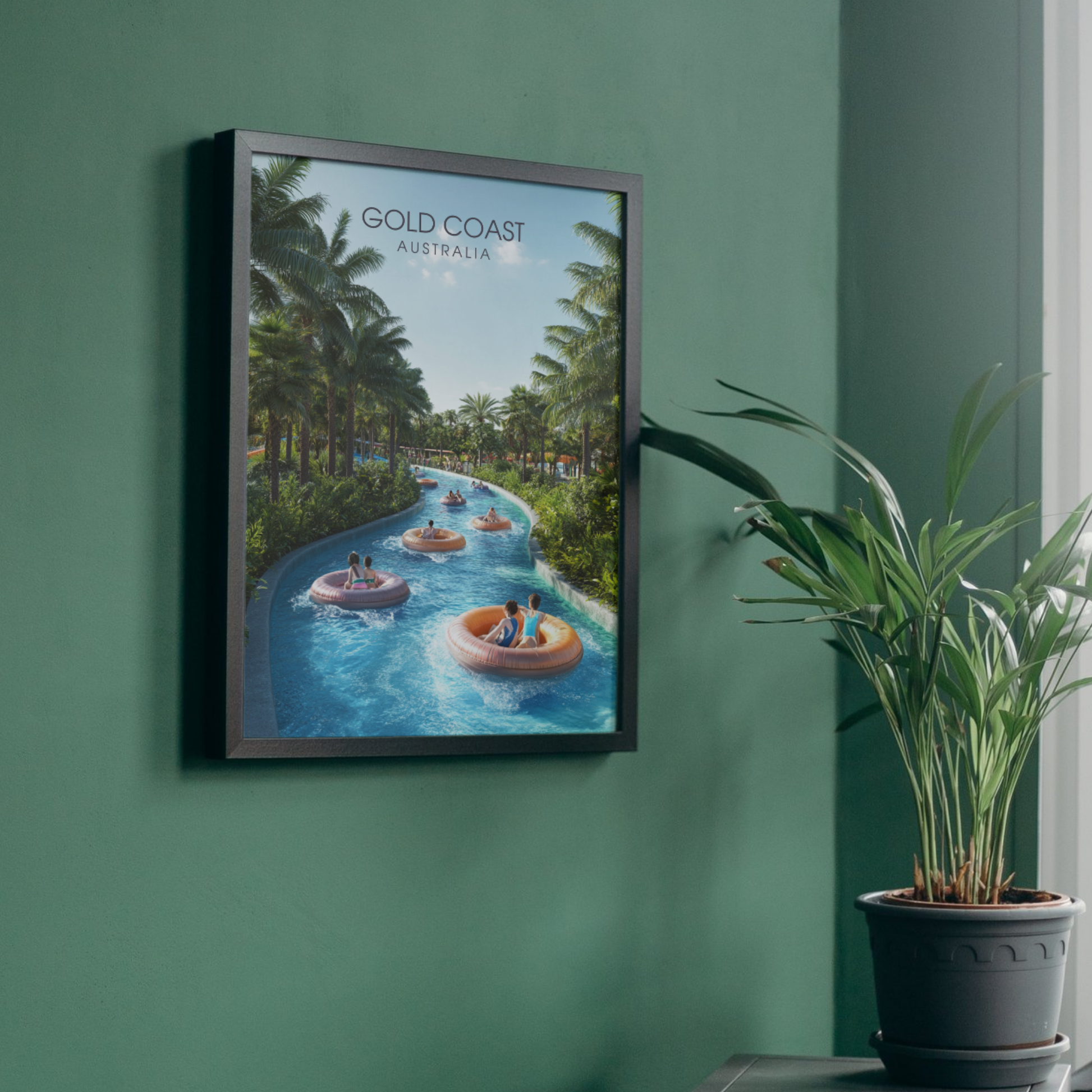 Affiche Côte d'Or | Impression Australie | Affiche Australie