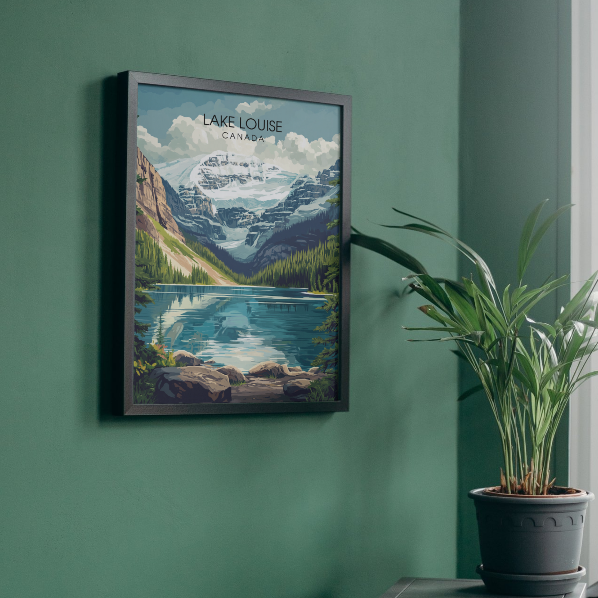 Affiche Lac Louise | Impression Canada | Affiche Lac