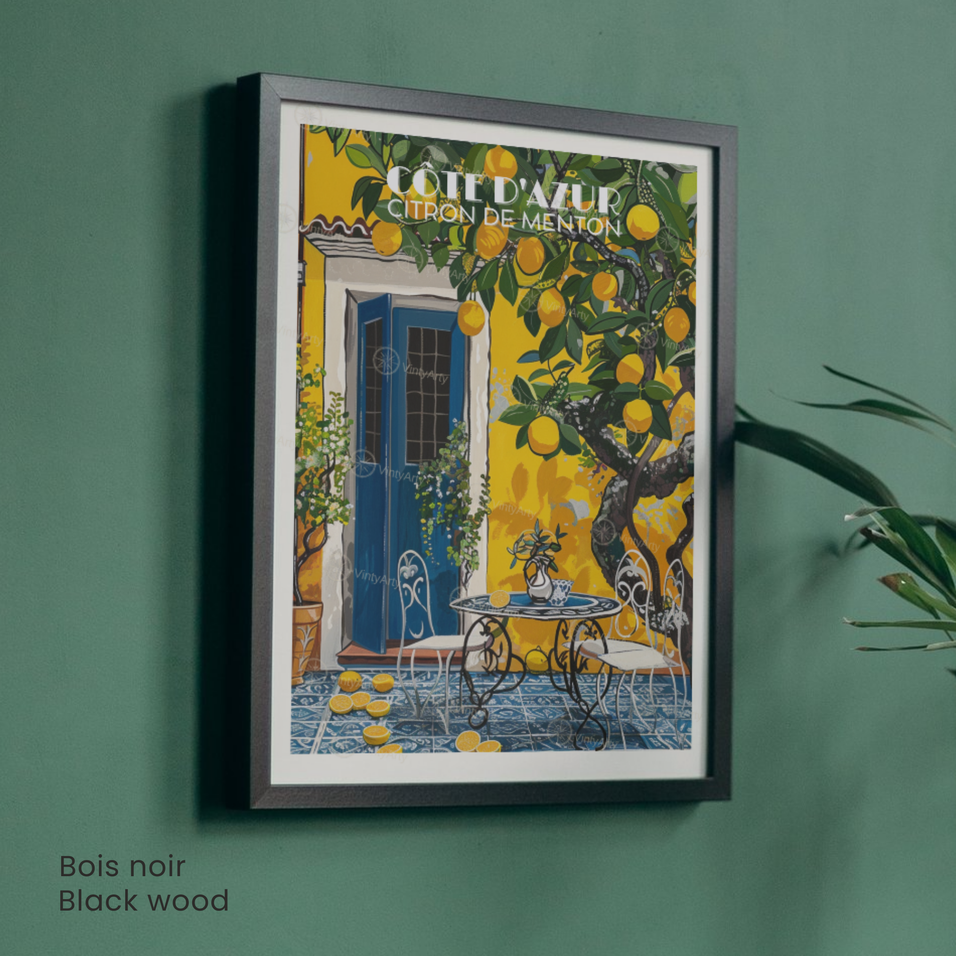 Affiche Côte d’Azur | Poster Côte d’Azur | Affiche France