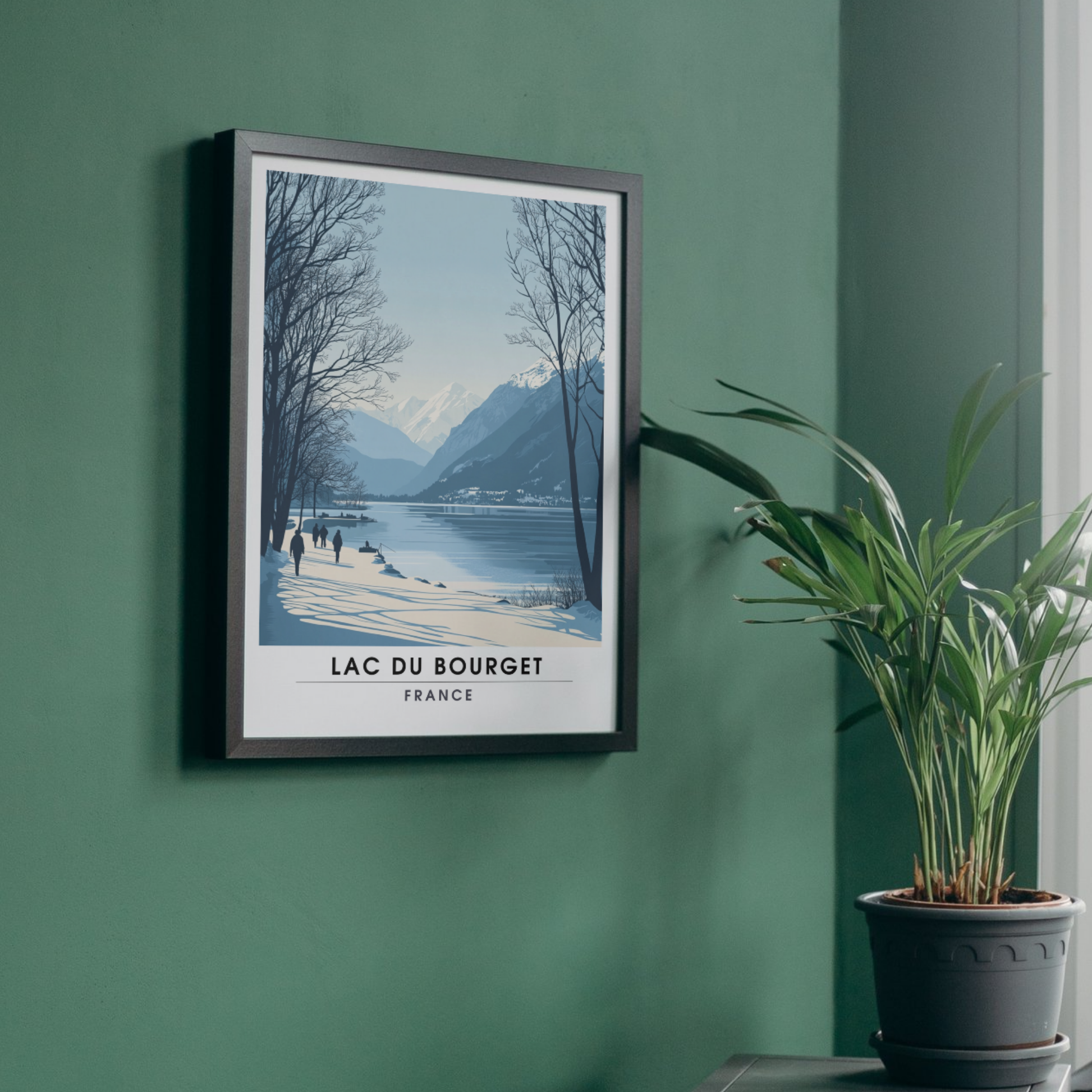 Affiche Lac du Bourget | Impression France  |  Affiche France