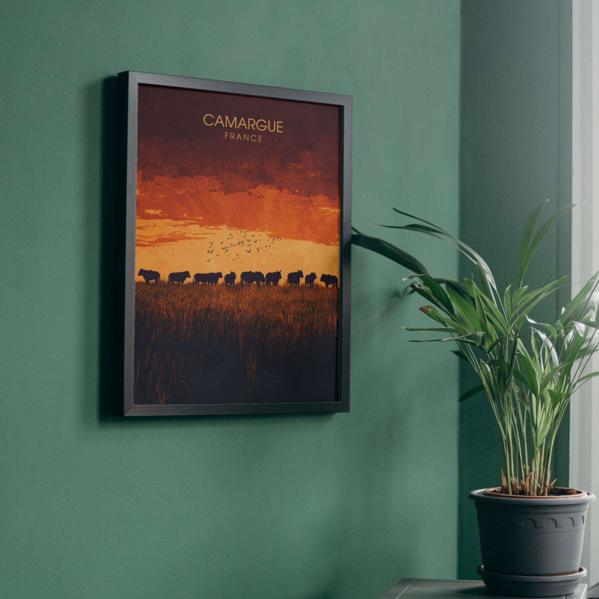 Affiche Camargue  | Impression france |  France