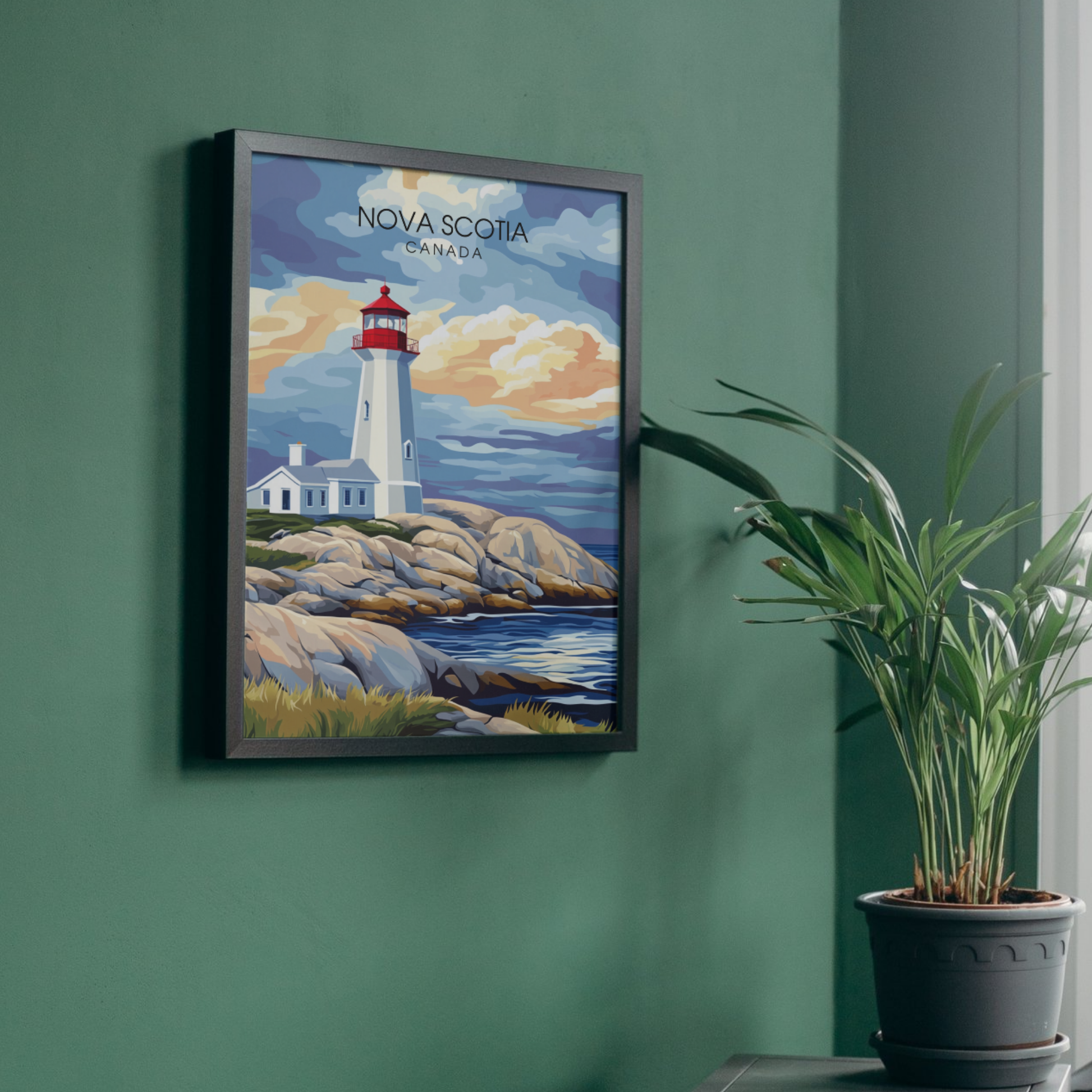 Affiche Nouvelle Écosse | Impression Canada | Affiche Canada