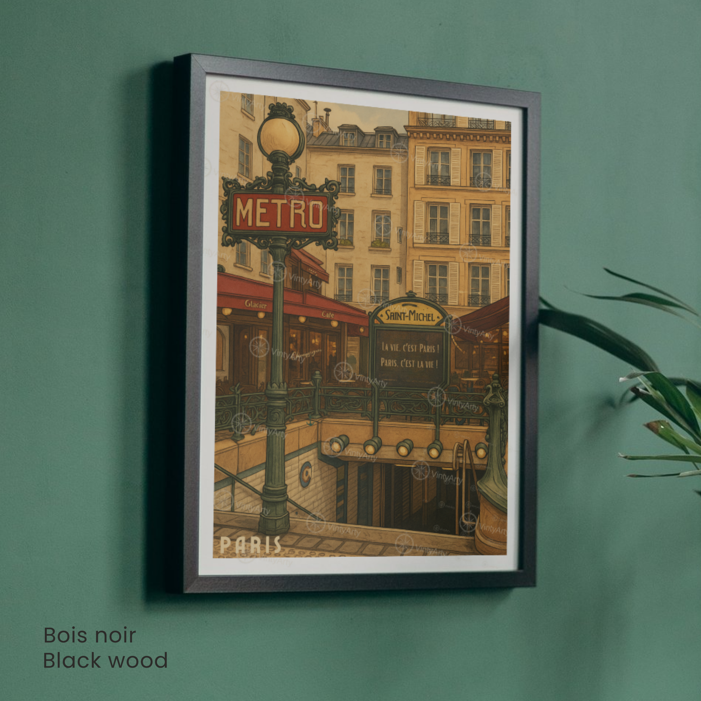 Affiche Paris | Poster Métro | Affiche France