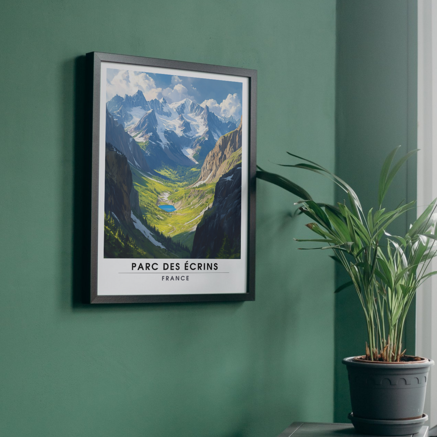 Affiche Parc des Écrins | Impression France | Affiche France