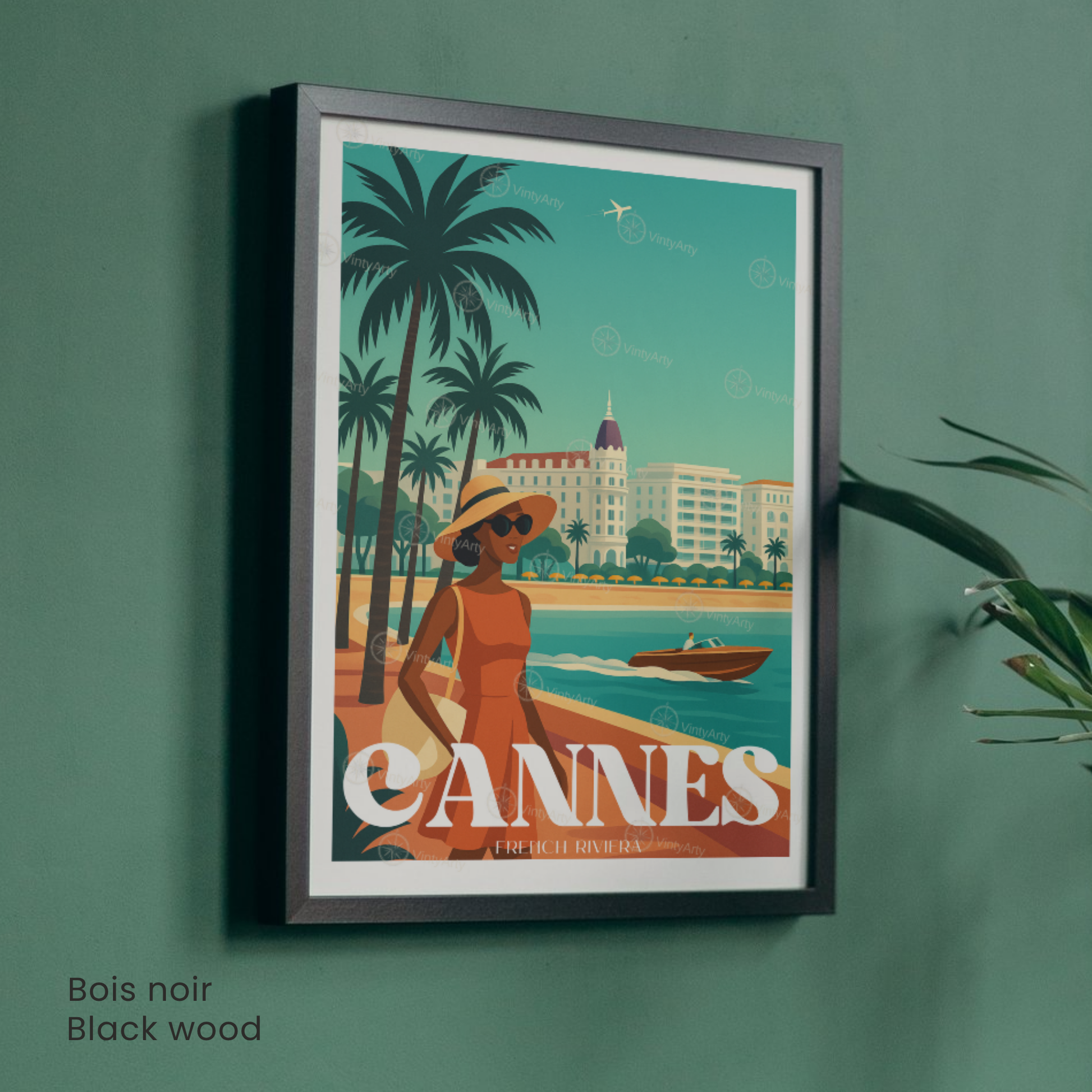 Affiche Cannes | Poster French Riviera | Affiche France