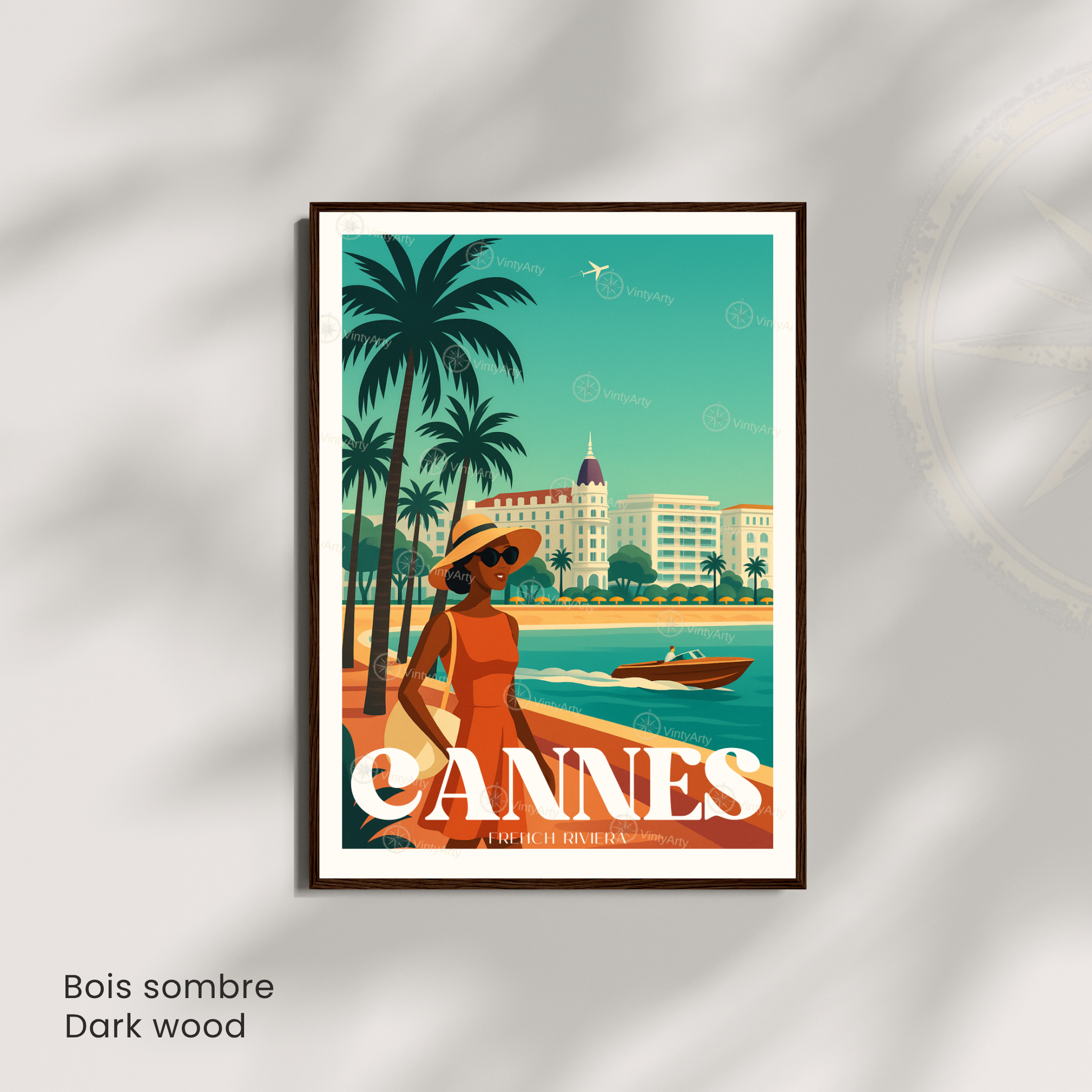 Affiche Cannes | Poster French Riviera | Affiche France