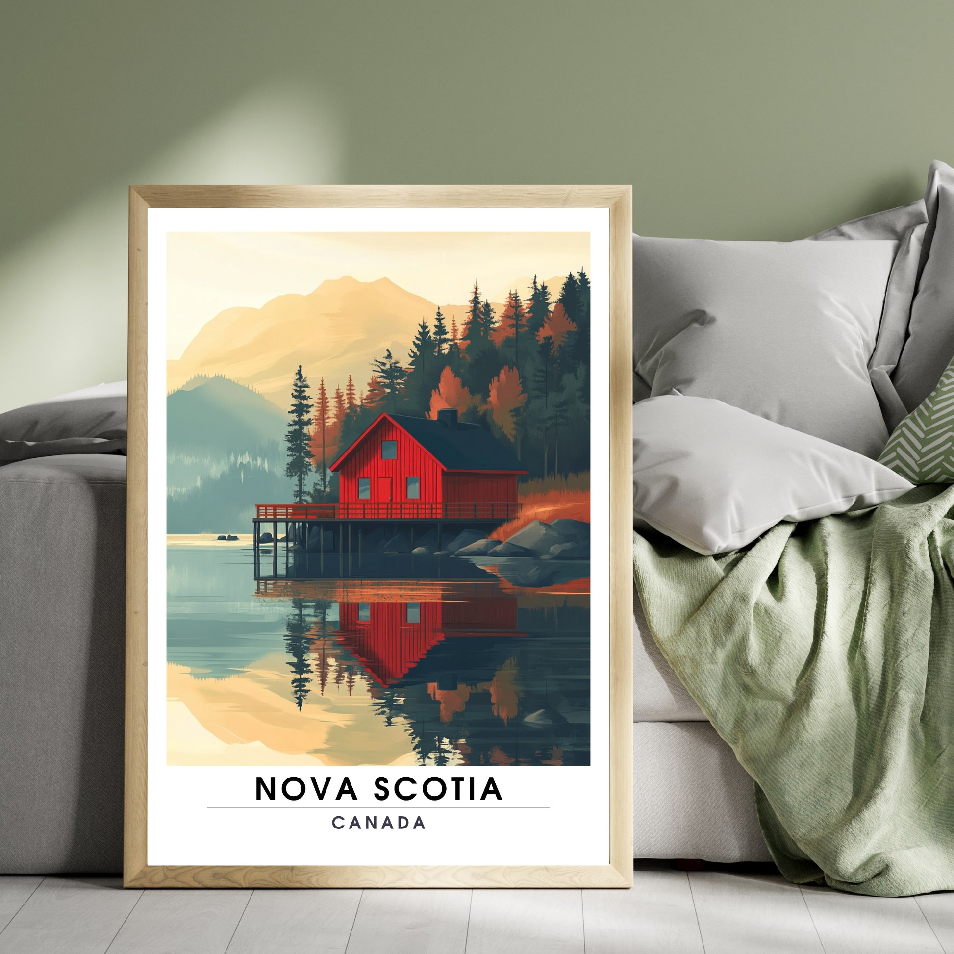 Affiche Nouvelle Écosse | Poster Canada | Affiche Canada