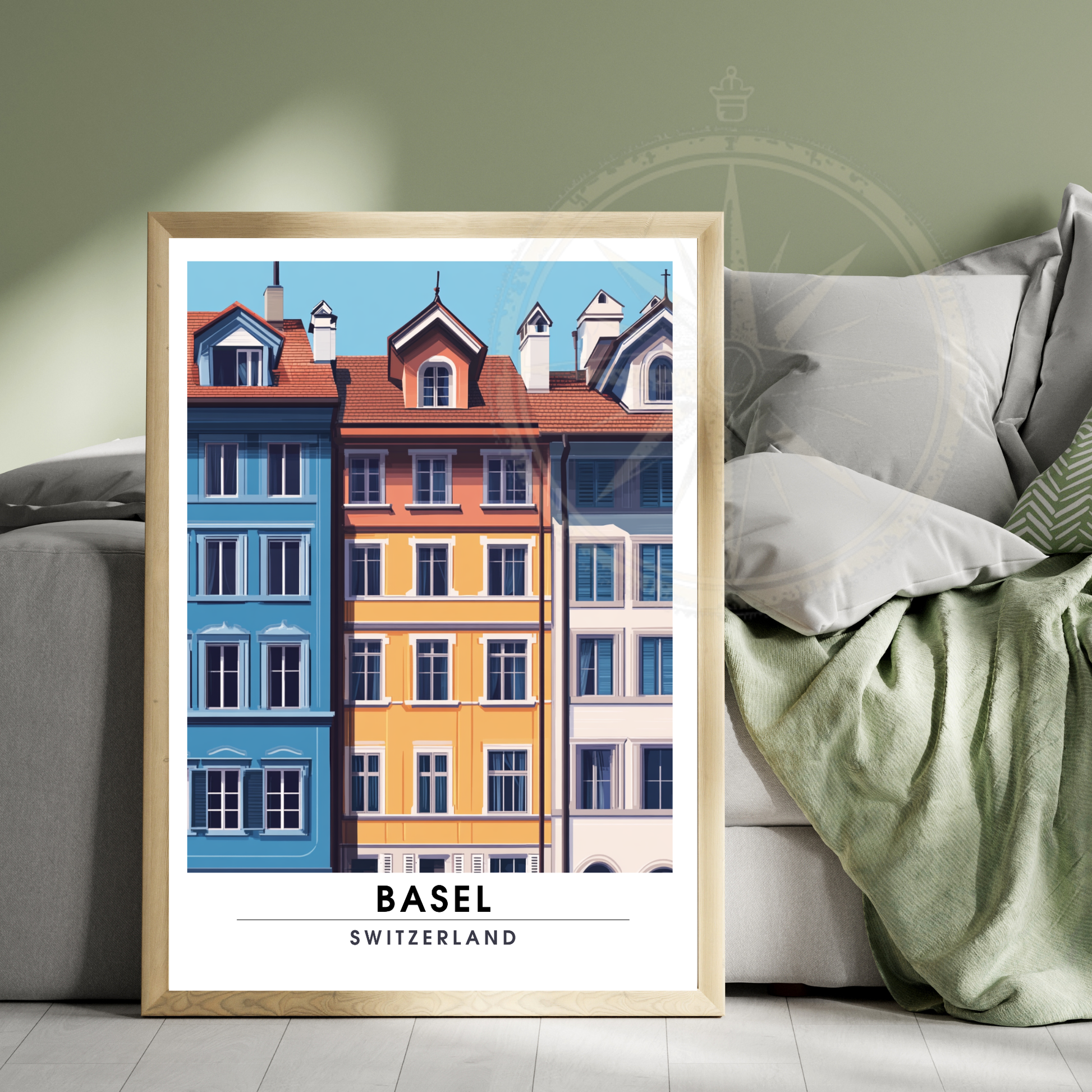 Affiche Bâle | Poster Suisse | Affiche Suisse