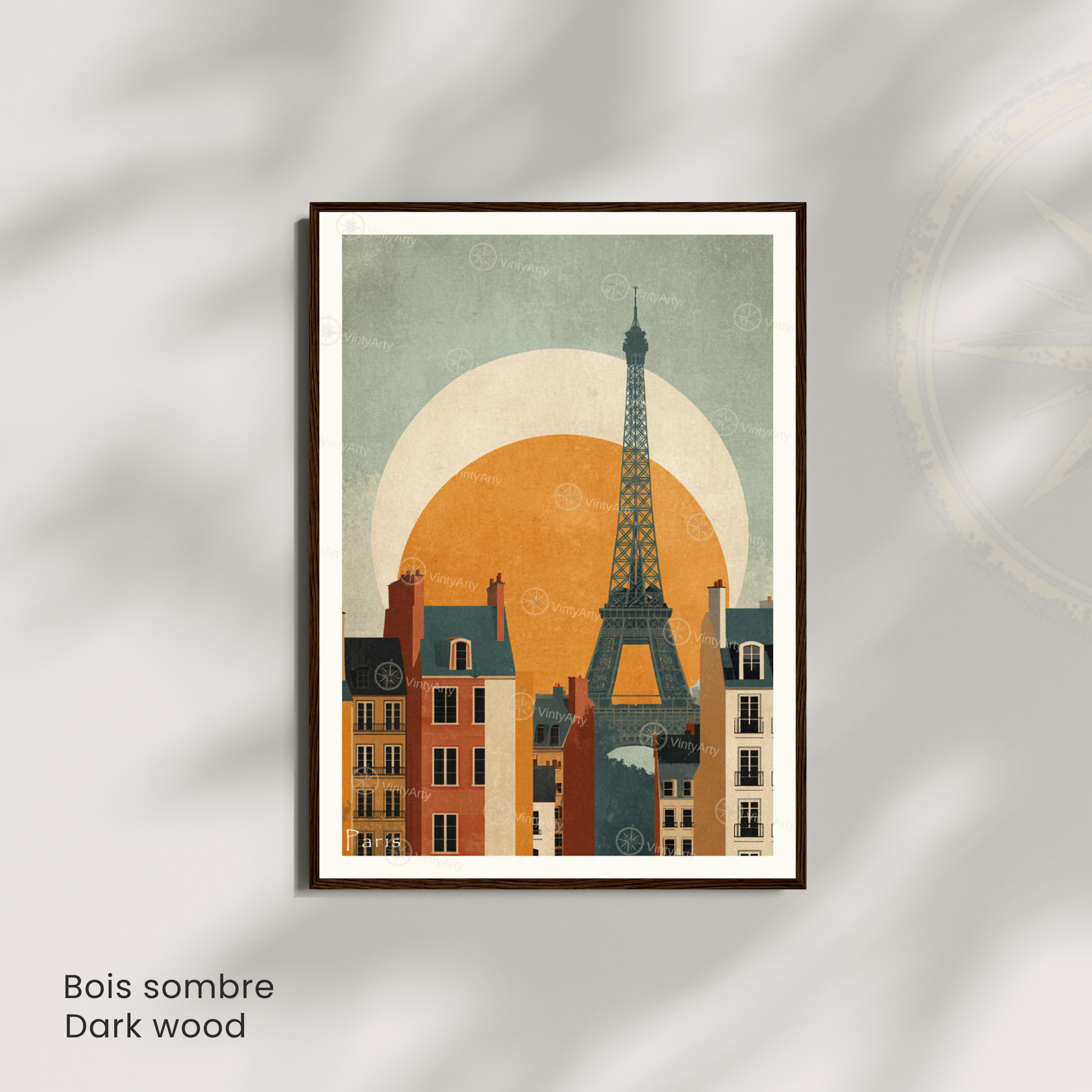 Affiche Paris | Poster Tour Eiffel | Affiche France