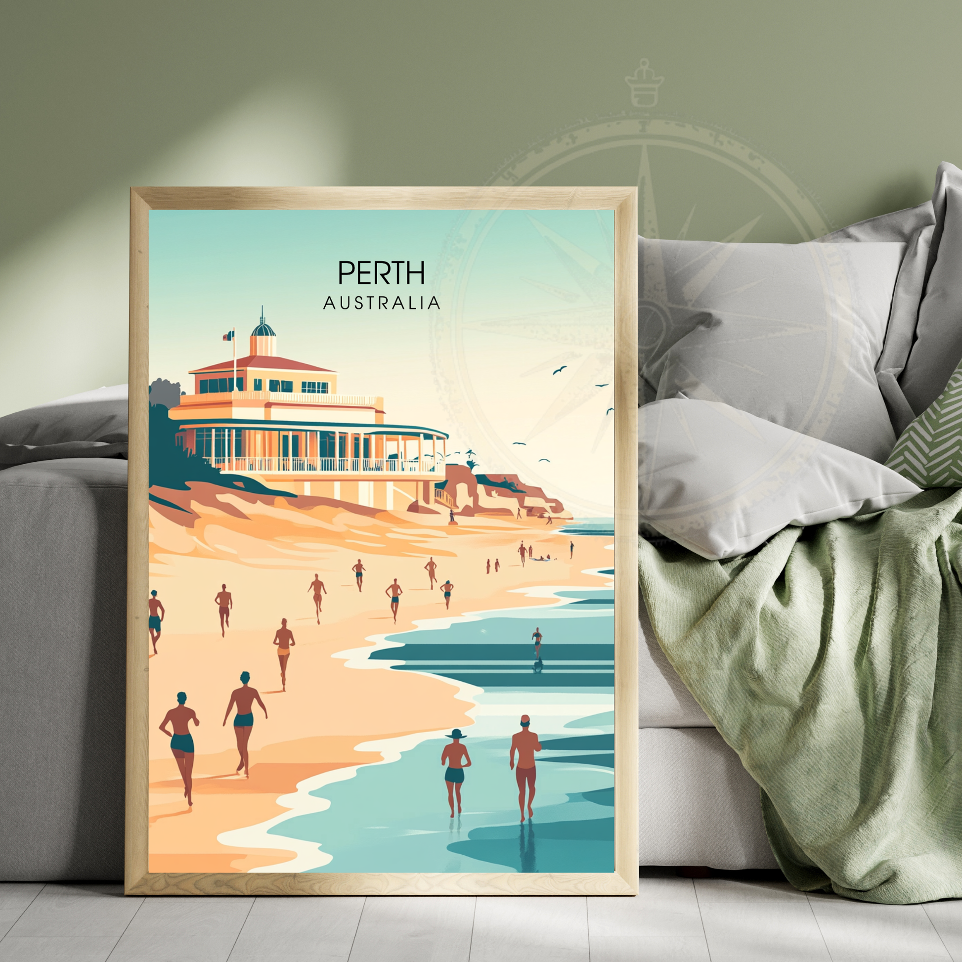 Affiche Perth | Impression Australie | Affiche Australie