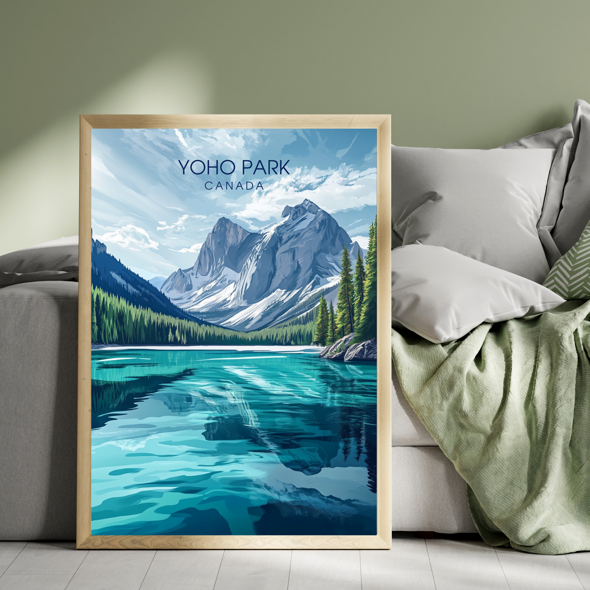 Affiche Parc national de Yoho | Impression Canada | Affiche Canada