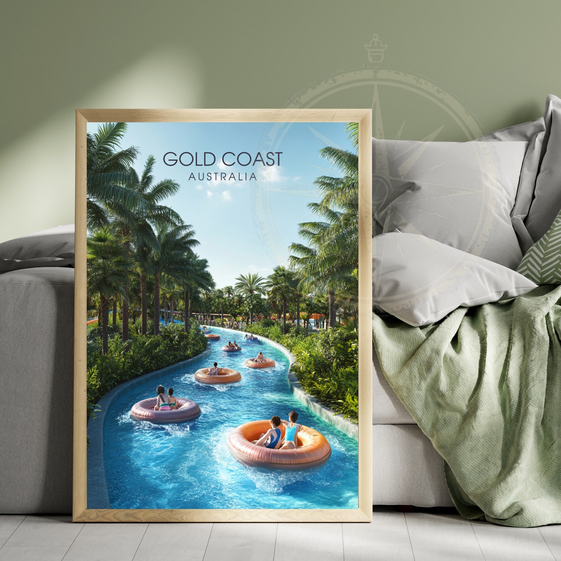 Affiche Côte d'Or | Impression Australie | Affiche Australie